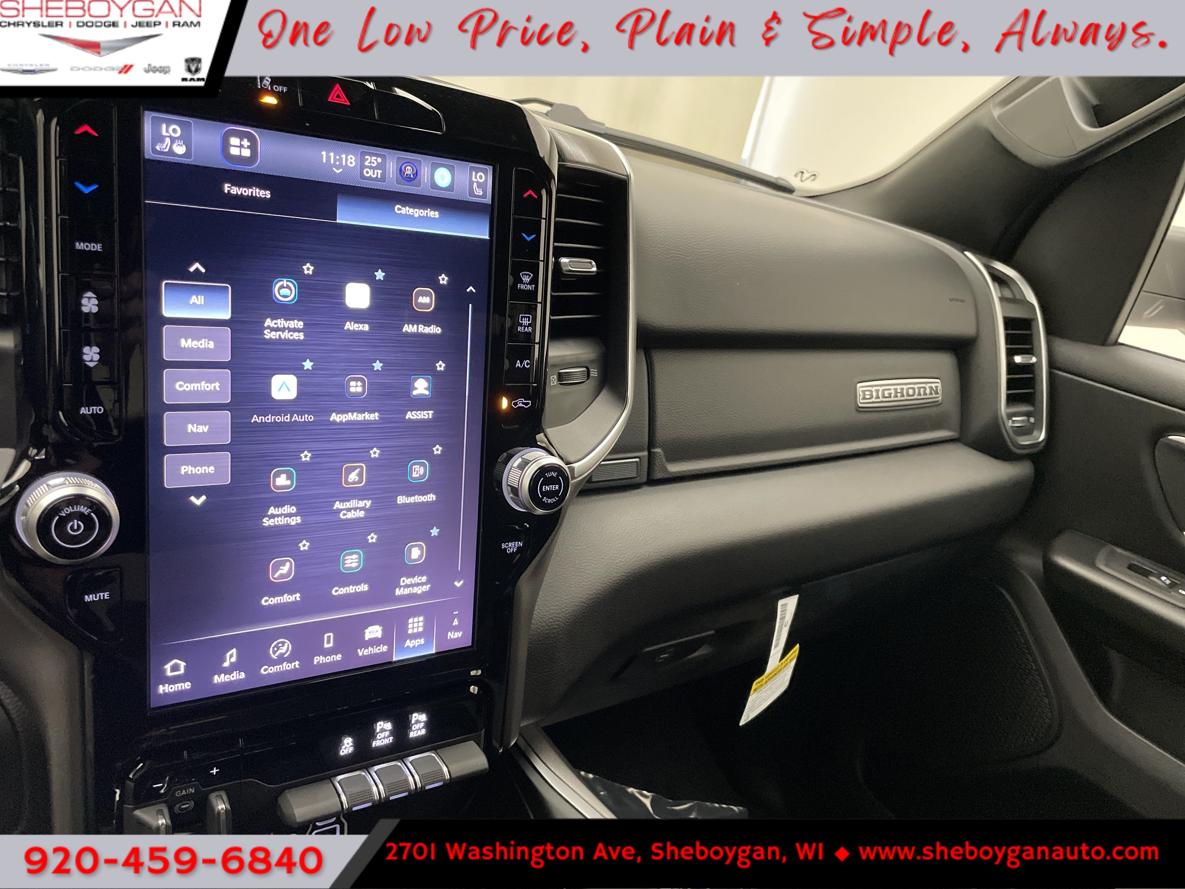 2026 RAM 1500 RAM 1500 BIG HORN CREW CAB 4X4 5'7' BOX