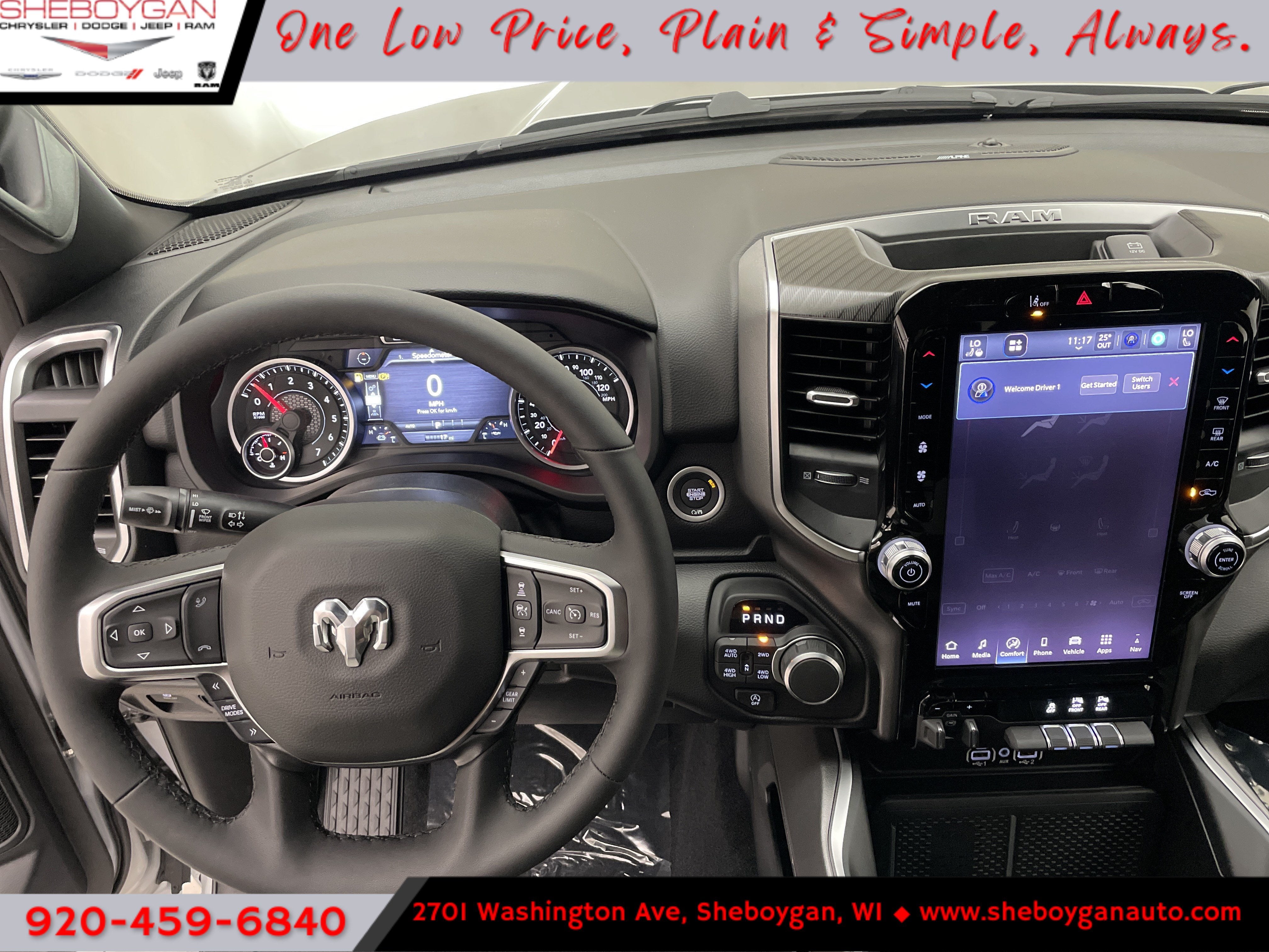 2026 RAM 1500 RAM 1500 BIG HORN CREW CAB 4X4 5'7' BOX