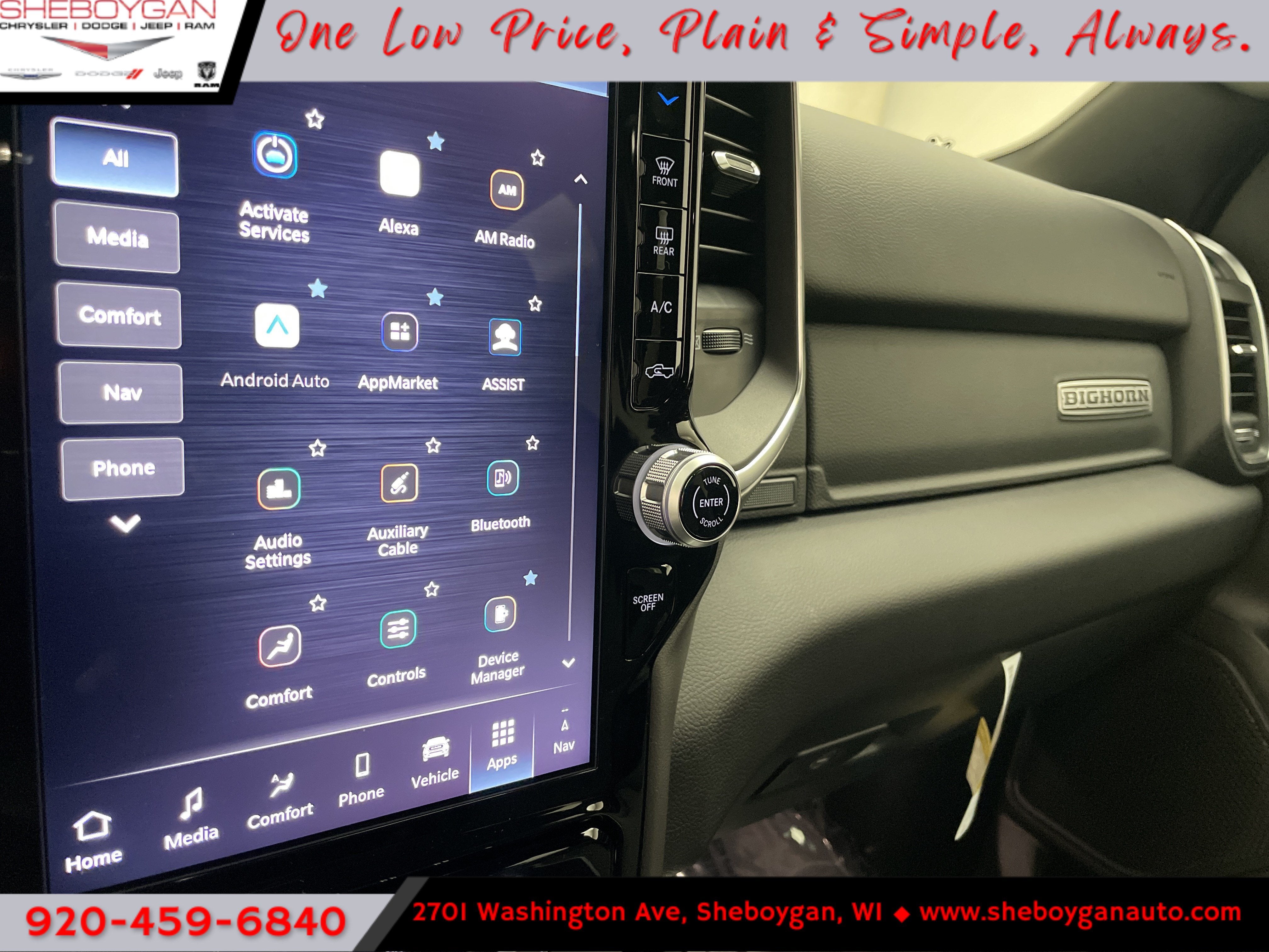 2027 RAM 1500 RAM 1500 BIG HORN CREW CAB 4X4 5'7' BOX
