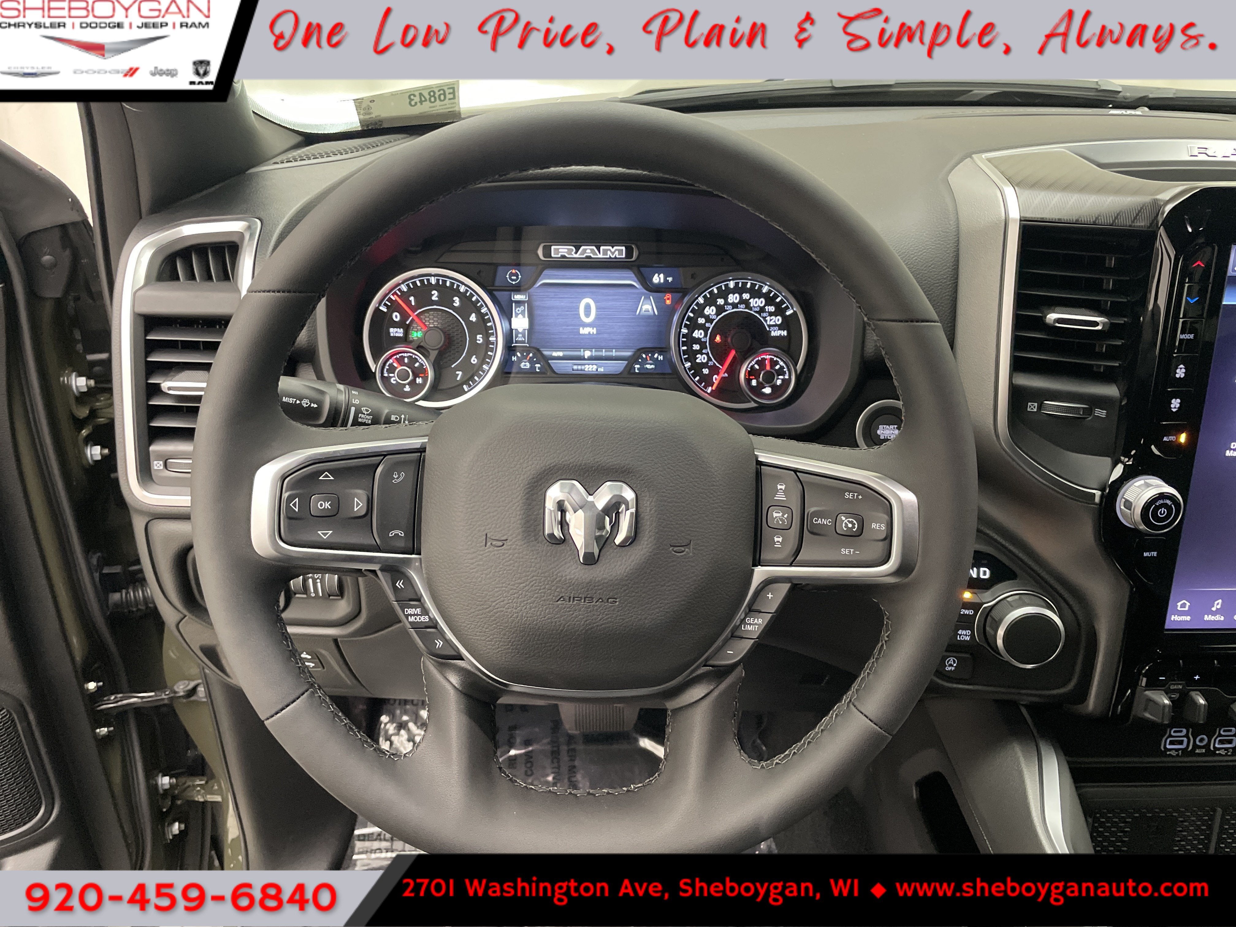 2027 RAM 1500 RAM 1500 BIG HORN CREW CAB 4X4 5'7' BOX