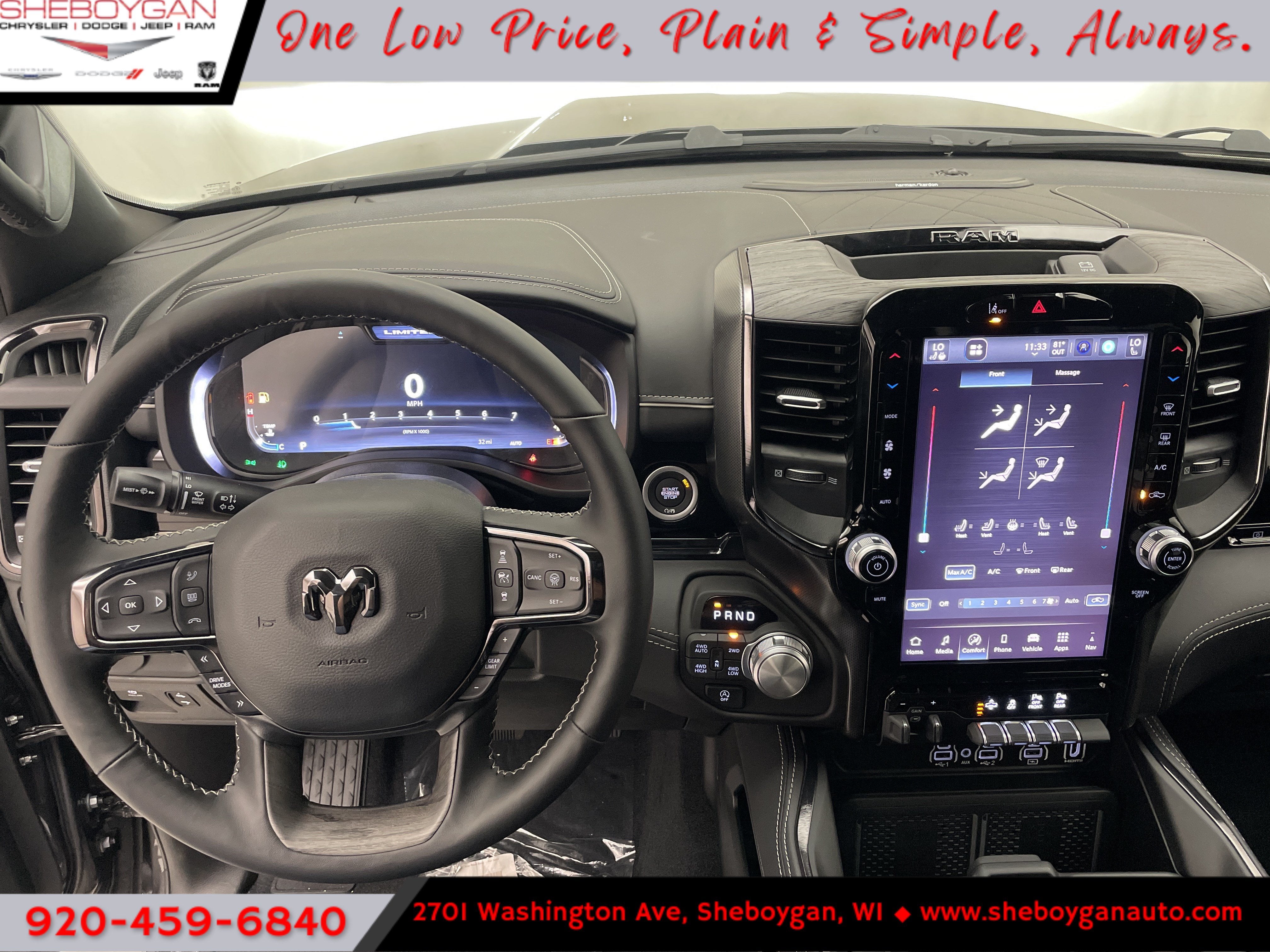 2026 RAM 1500 RAM 1500 LIMITED CREW CAB 4X4 5'7' BOX