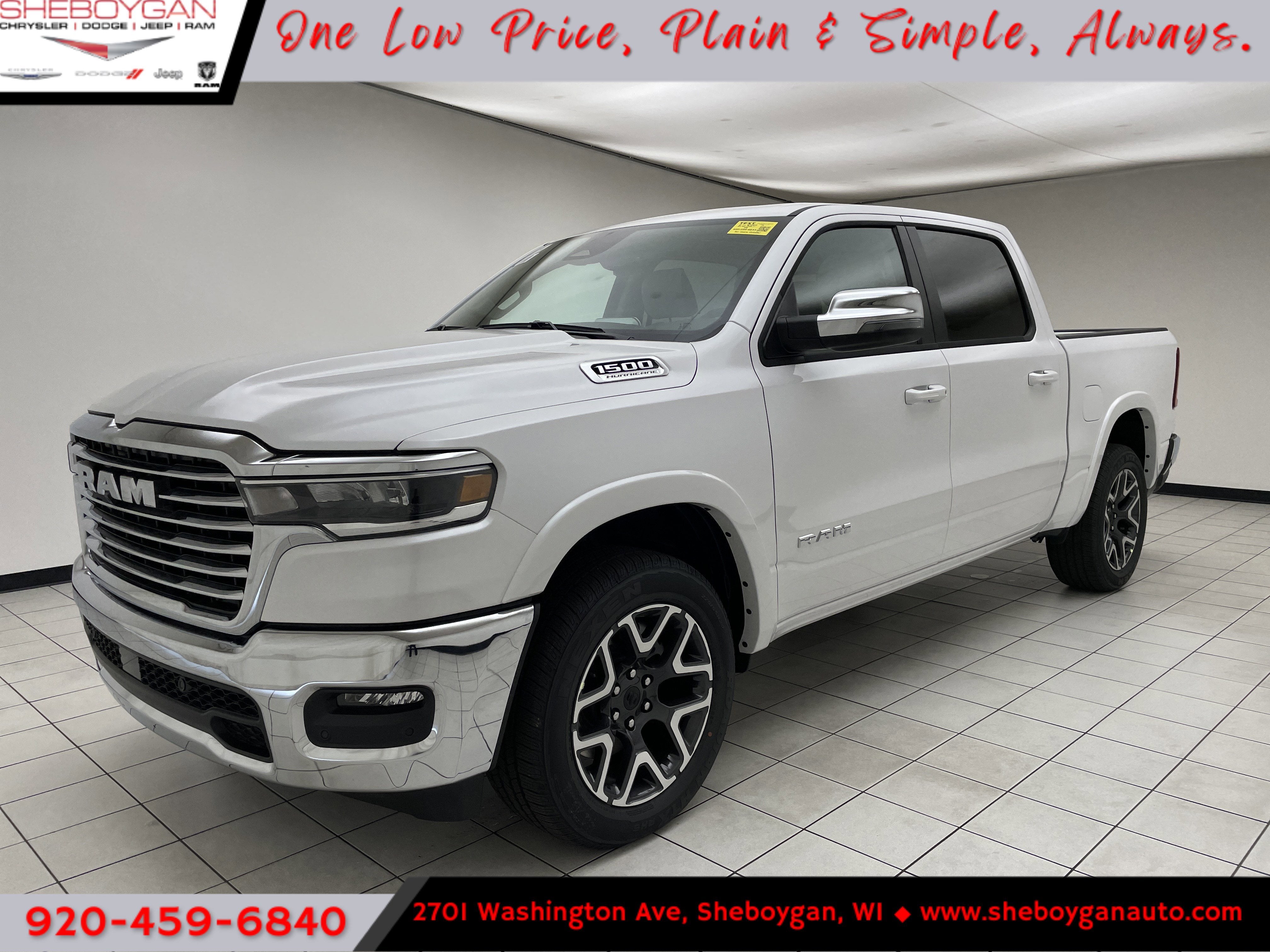 2026 RAM Ram 1500 RAM 1500 LARAMIE CREW CAB 4X4 5'7' BOX