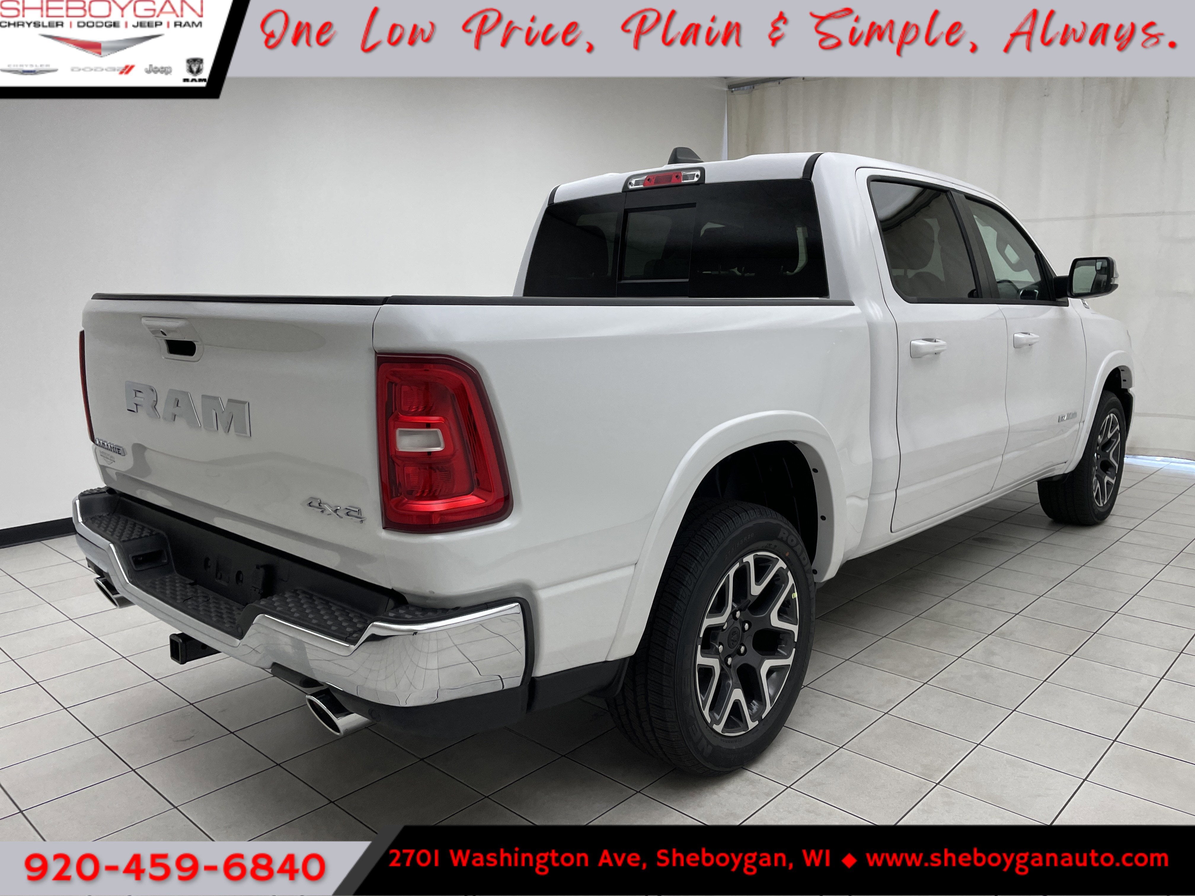 2026 RAM Ram 1500 RAM 1500 LARAMIE CREW CAB 4X4 5'7' BOX