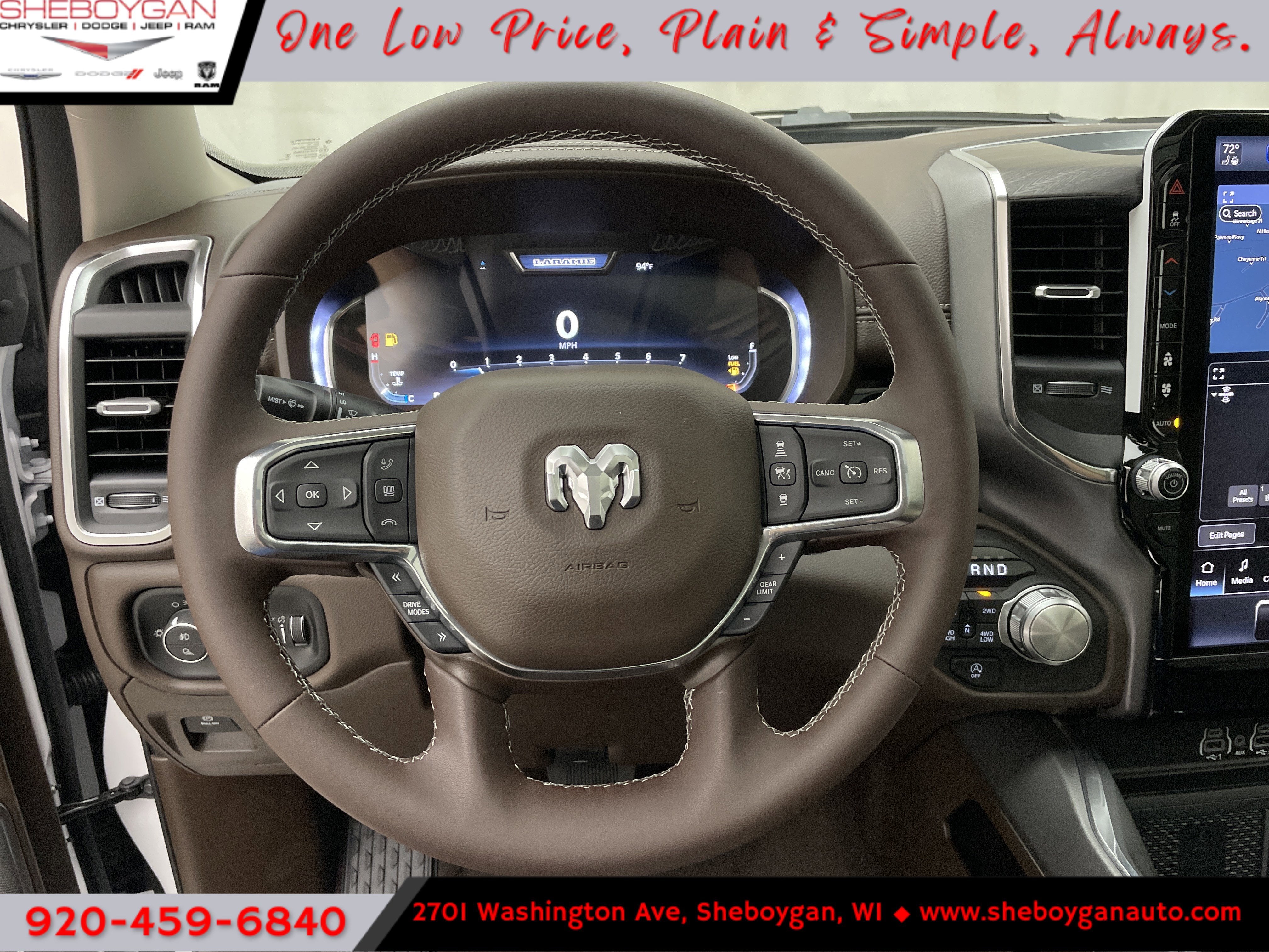 2026 RAM Ram 1500 RAM 1500 LARAMIE CREW CAB 4X4 5'7' BOX