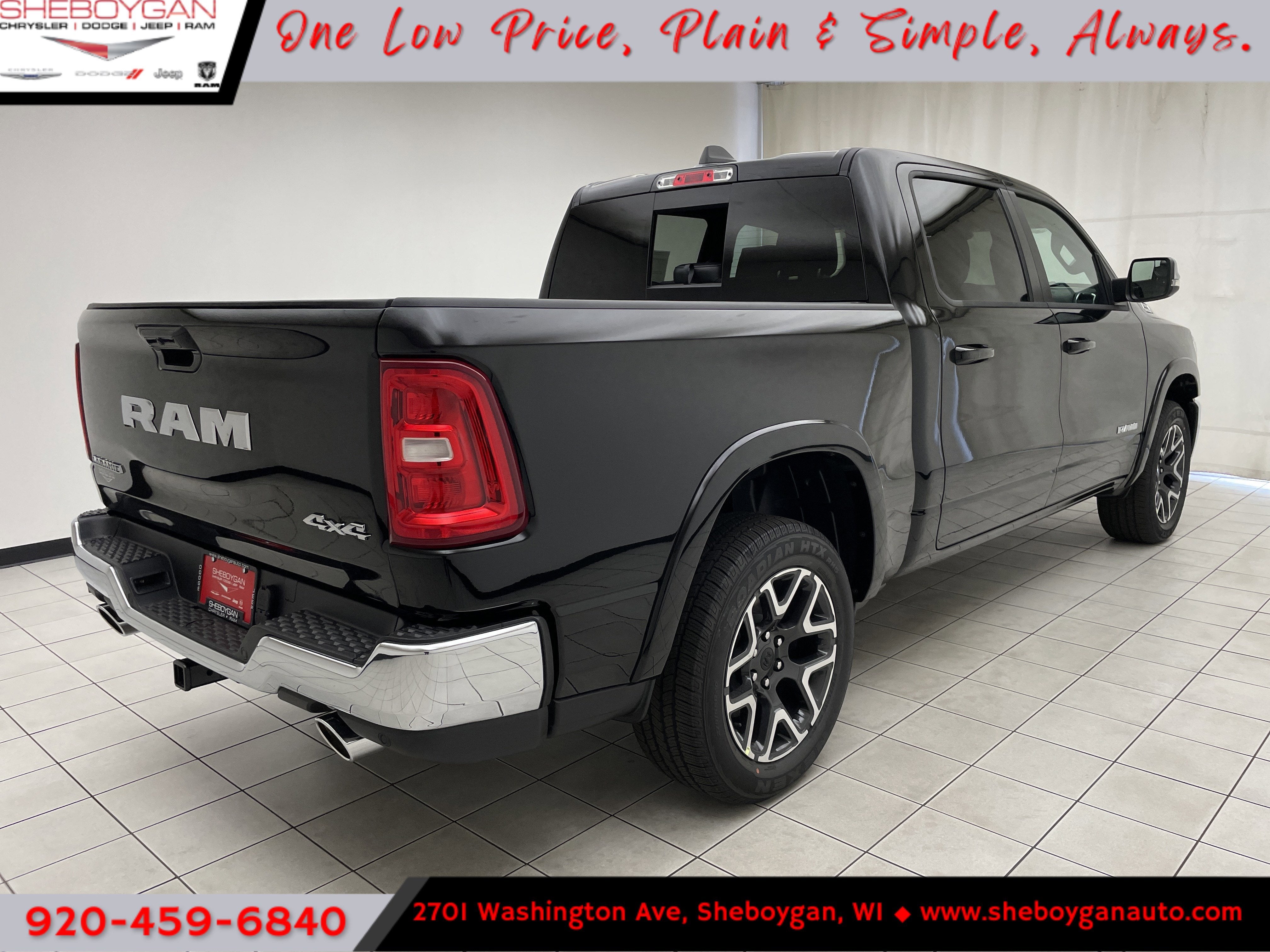 2026 RAM Ram 1500 RAM 1500 LARAMIE CREW CAB 4X4 5'7' BOX