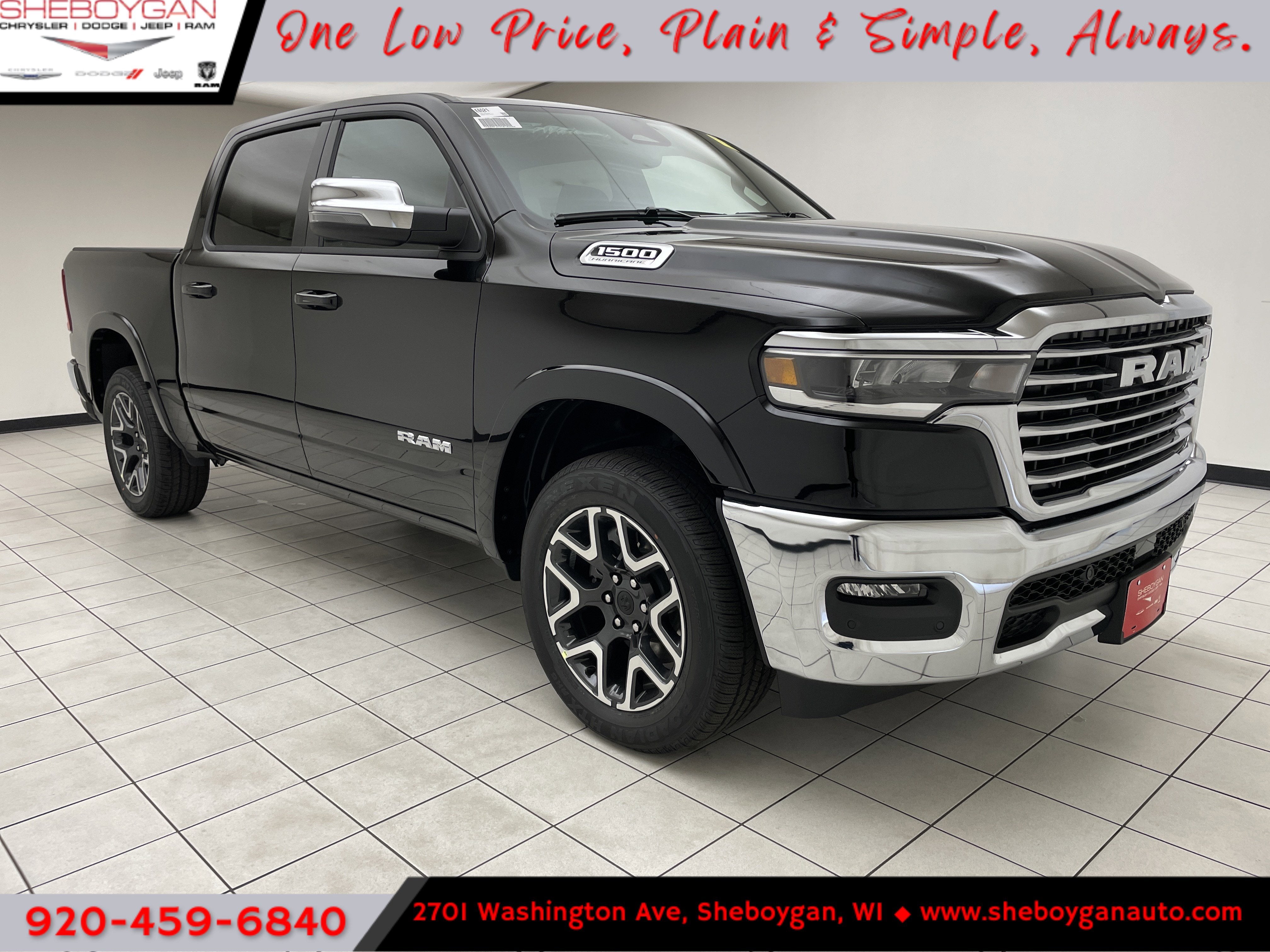 2026 RAM Ram 1500 RAM 1500 LARAMIE CREW CAB 4X4 5'7' BOX