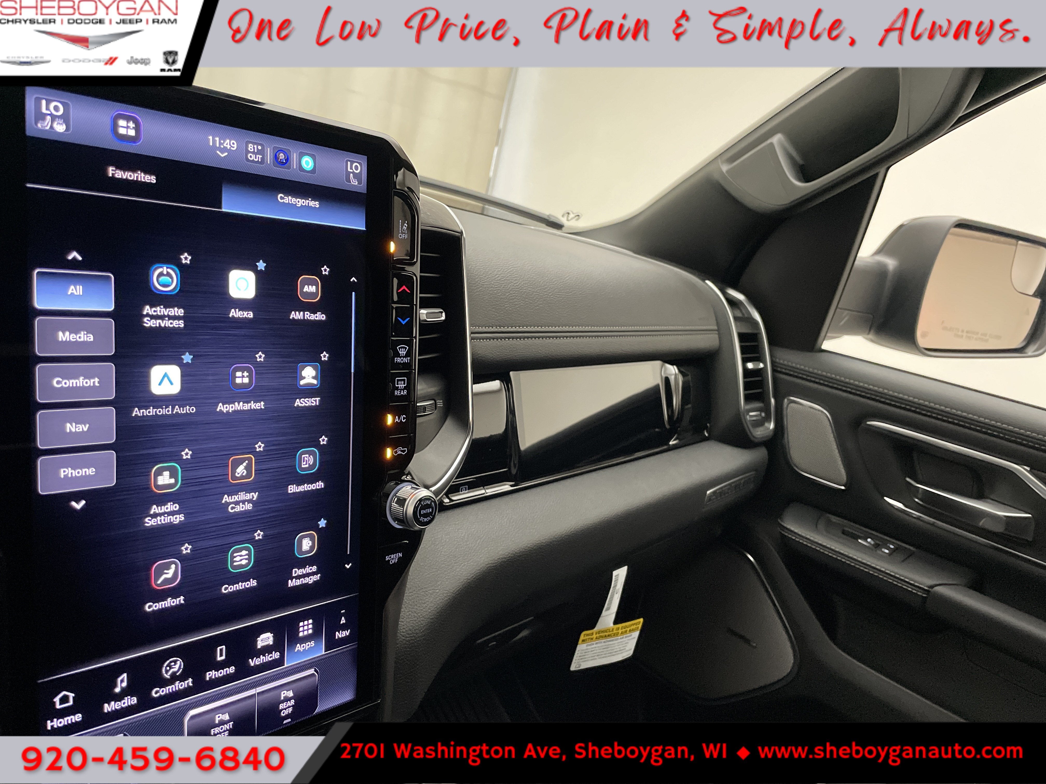 2026 RAM Ram 1500 RAM 1500 LARAMIE CREW CAB 4X4 5'7' BOX