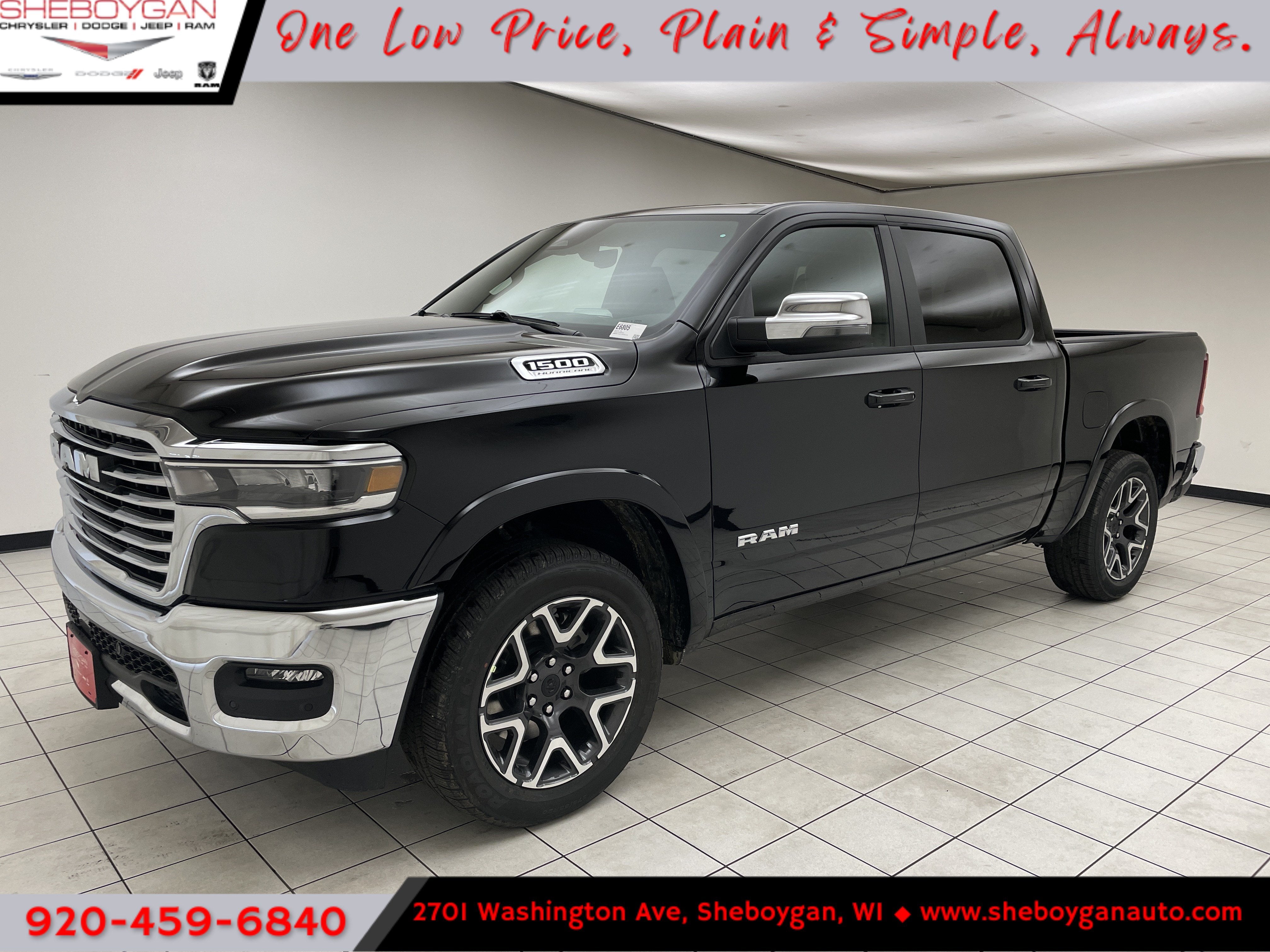 2026 RAM Ram 1500 RAM 1500 LARAMIE CREW CAB 4X4 5'7' BOX