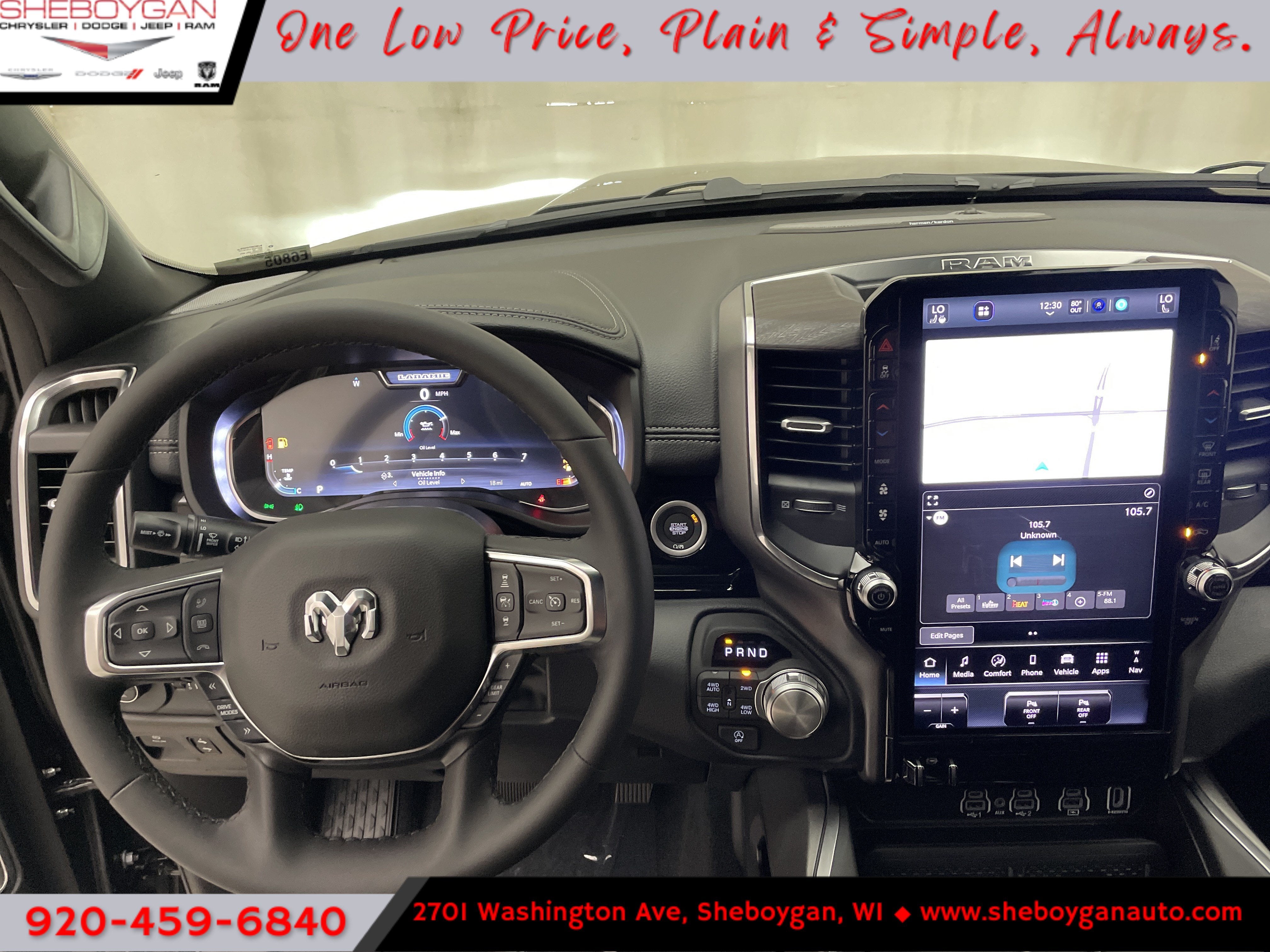 2026 RAM Ram 1500 RAM 1500 LARAMIE CREW CAB 4X4 5'7' BOX