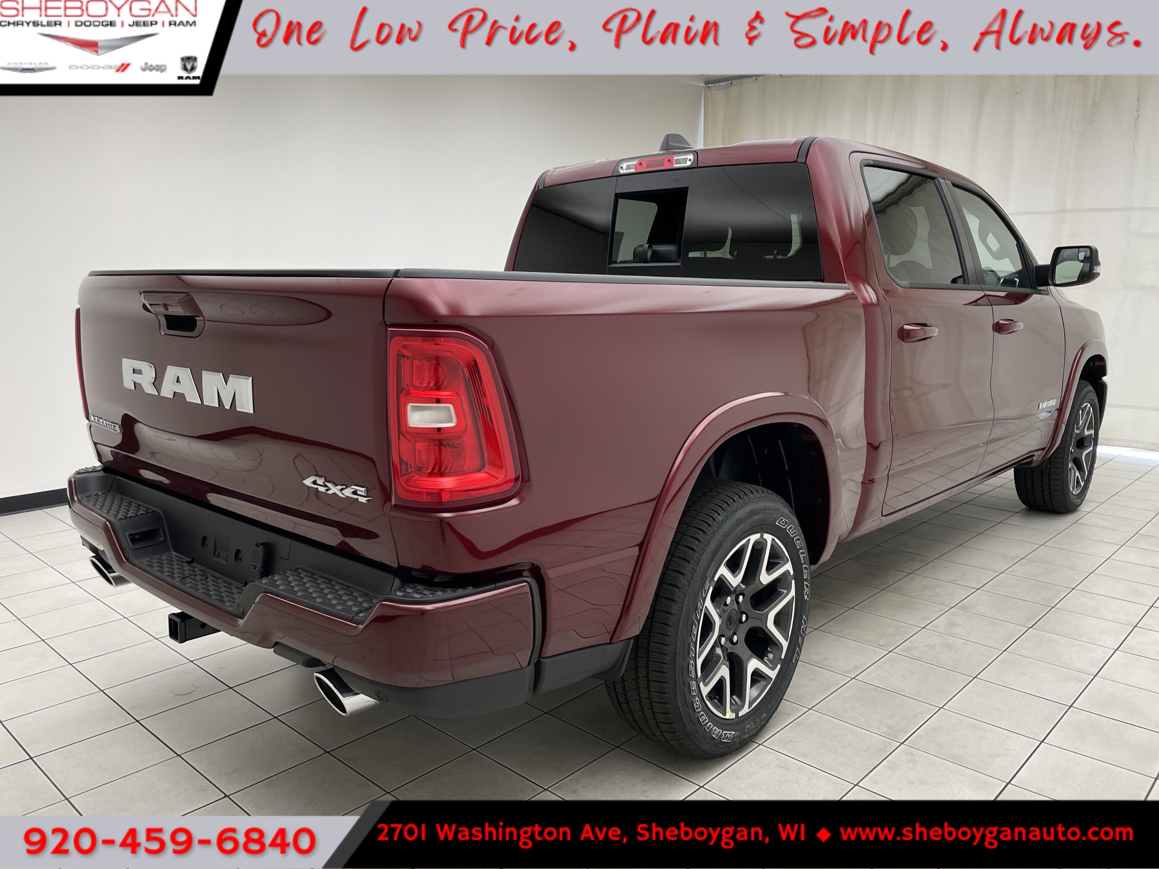 2026 RAM Ram 1500 RAM 1500 LARAMIE CREW CAB 4X4 5'7' BOX