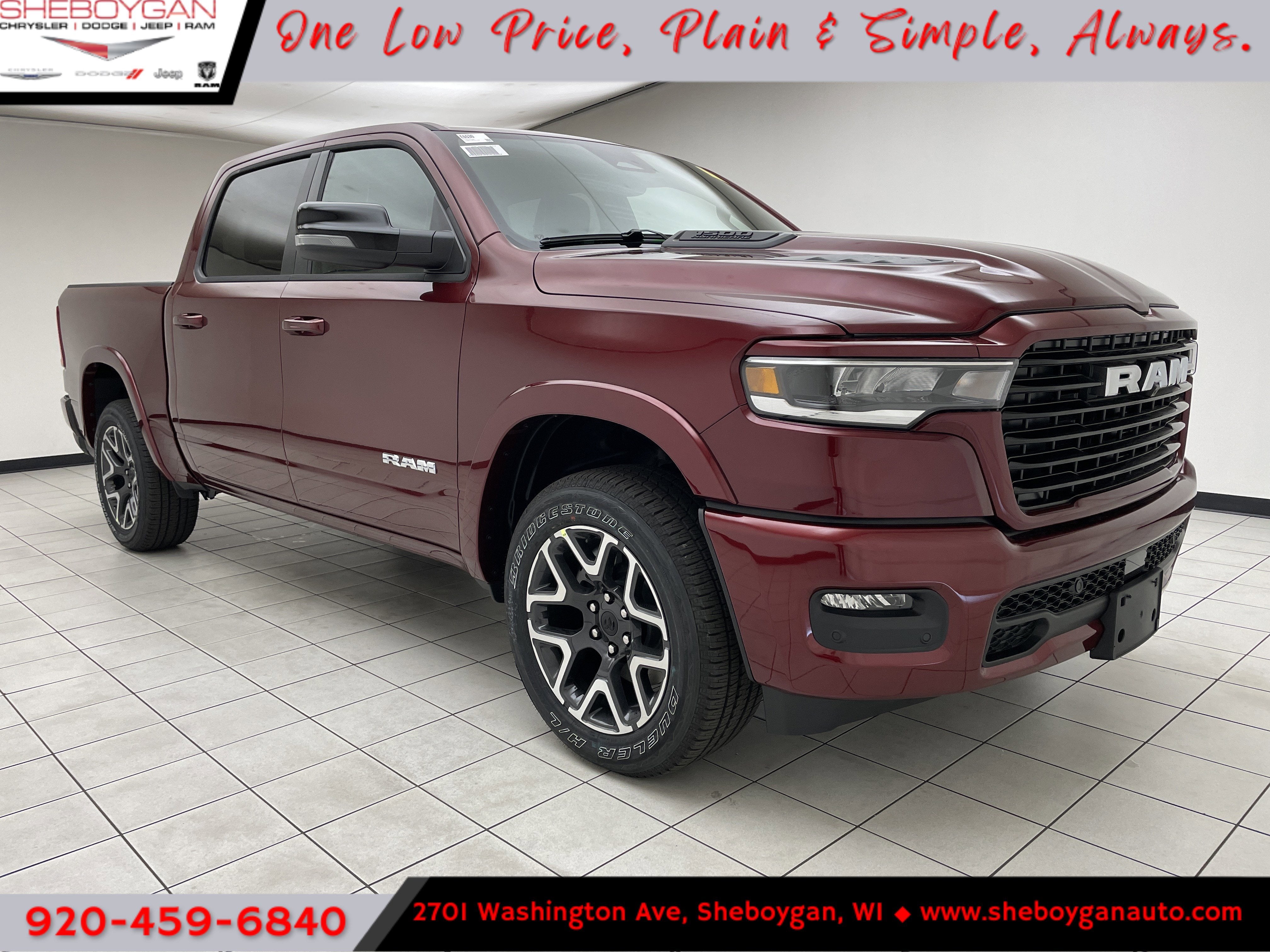 2026 RAM Ram 1500 RAM 1500 LARAMIE CREW CAB 4X4 5'7' BOX