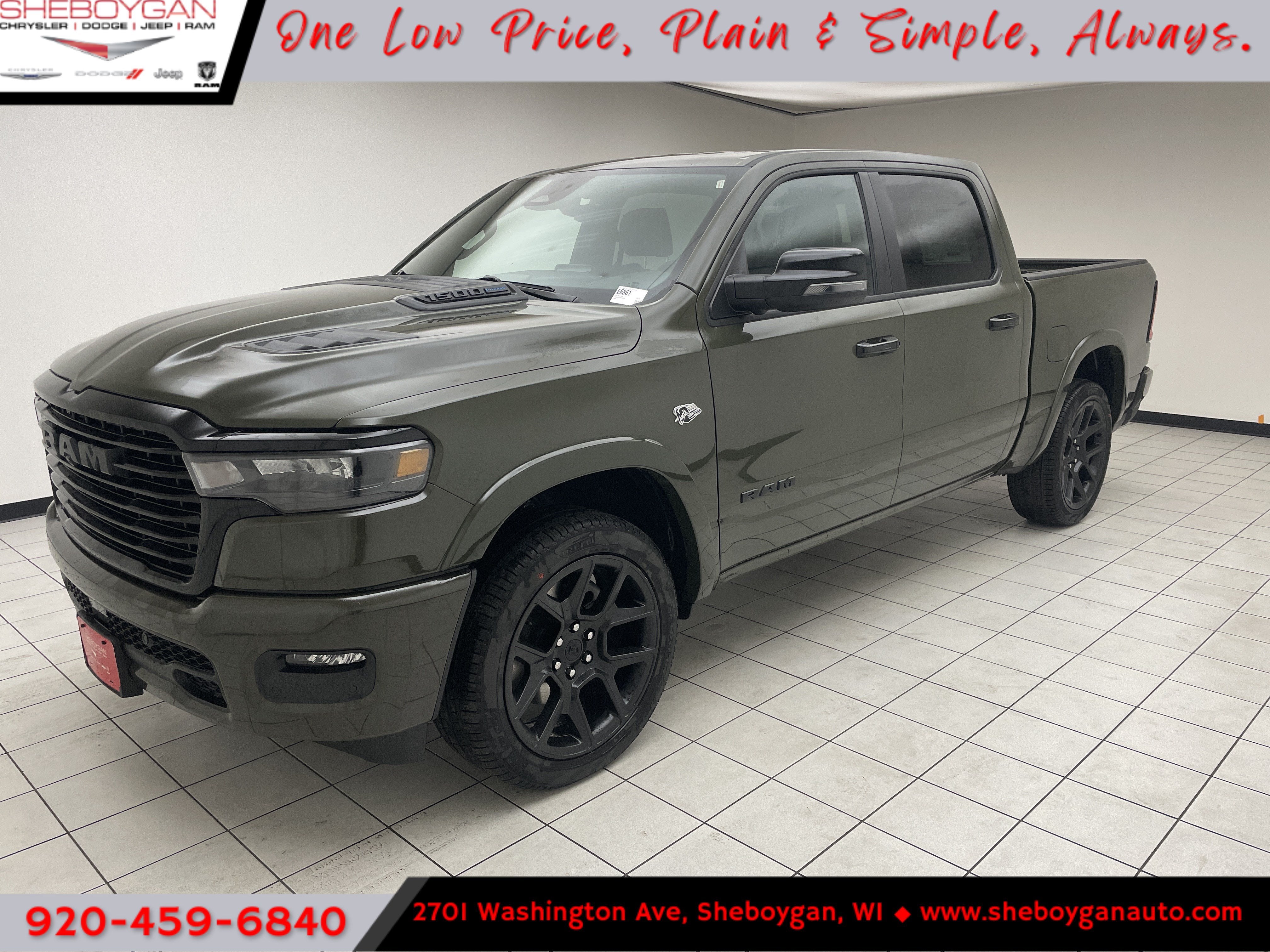 2026 RAM 1500 RAM 1500 LARAMIE CREW CAB 4X4 5'7' BOX
