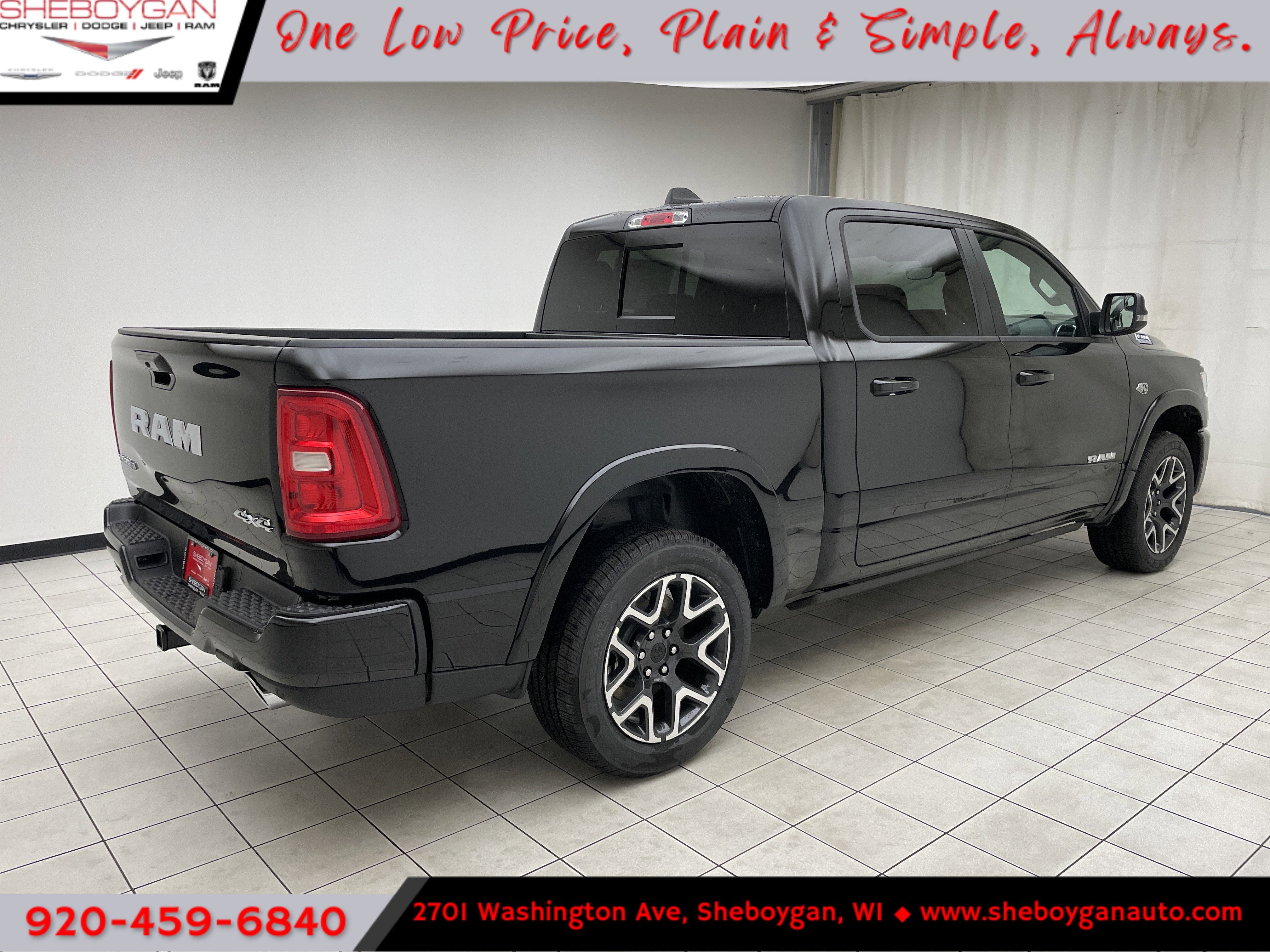 2026 RAM Ram 1500 RAM 1500 LARAMIE CREW CAB 4X4 5'7' BOX