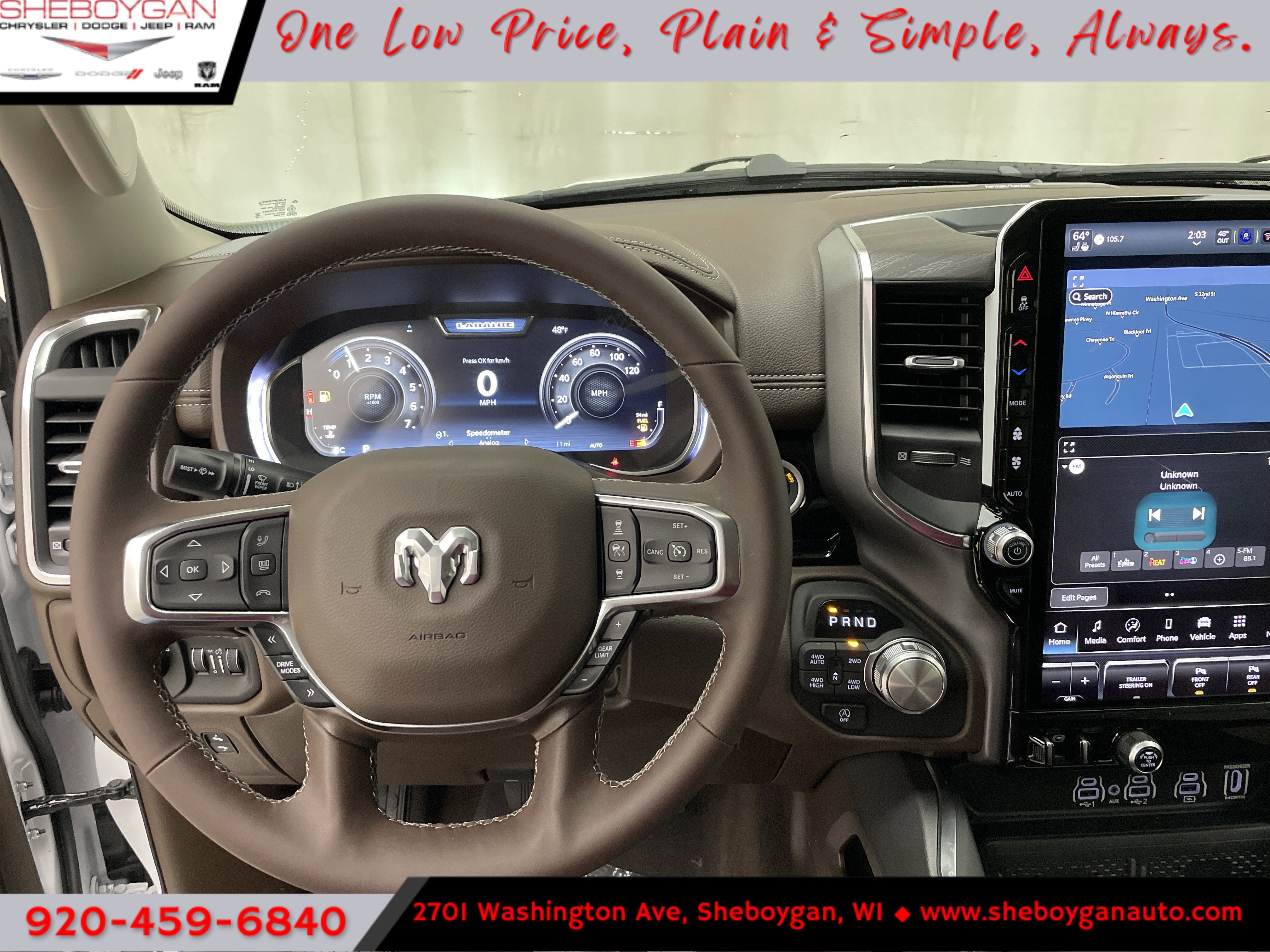 2026 RAM Ram 1500 RAM 1500 LARAMIE CREW CAB 4X4 5'7' BOX