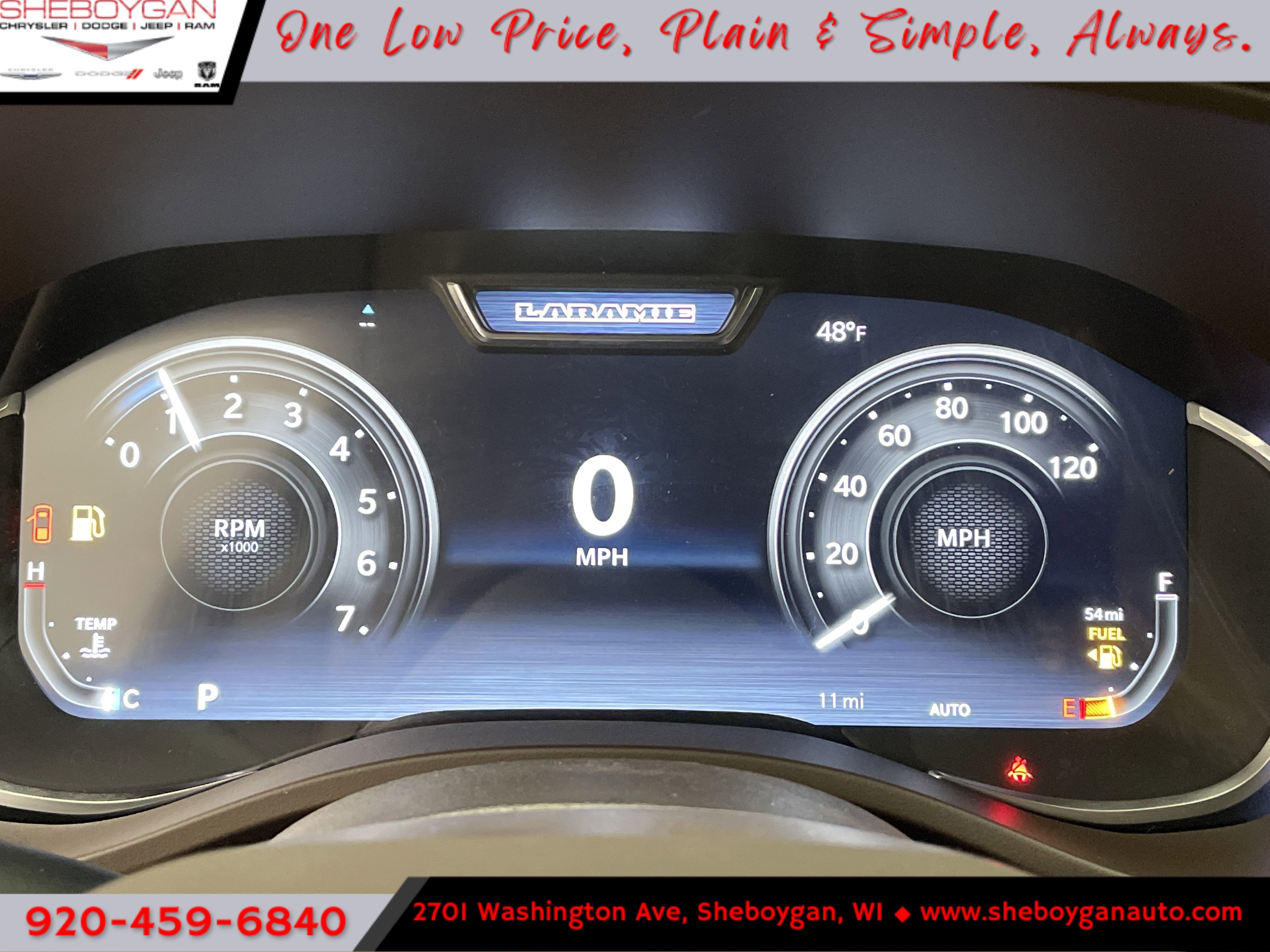2026 RAM Ram 1500 RAM 1500 LARAMIE CREW CAB 4X4 5'7' BOX