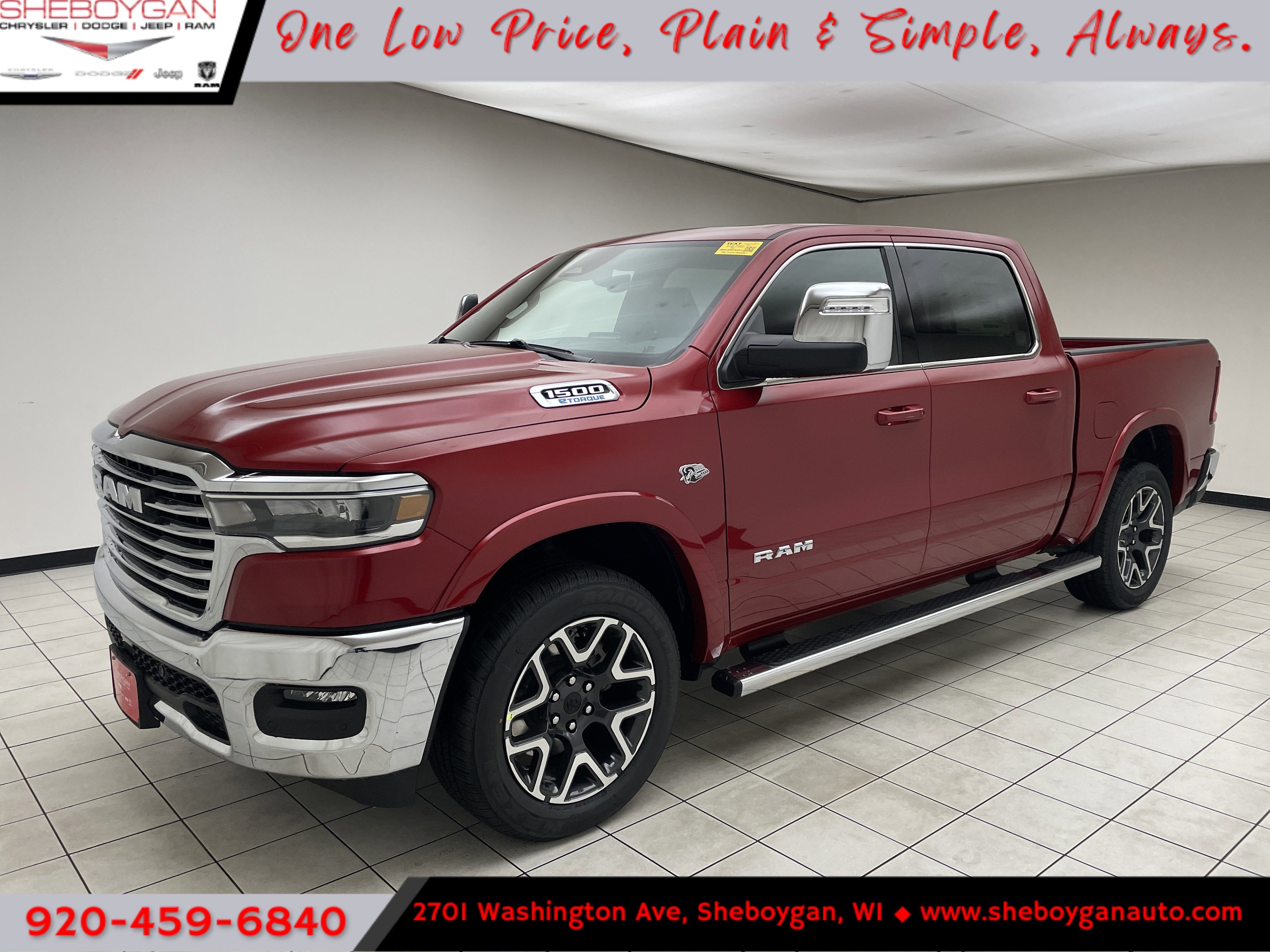 2026 RAM Ram 1500 RAM 1500 LARAMIE CREW CAB 4X4 5'7' BOX
