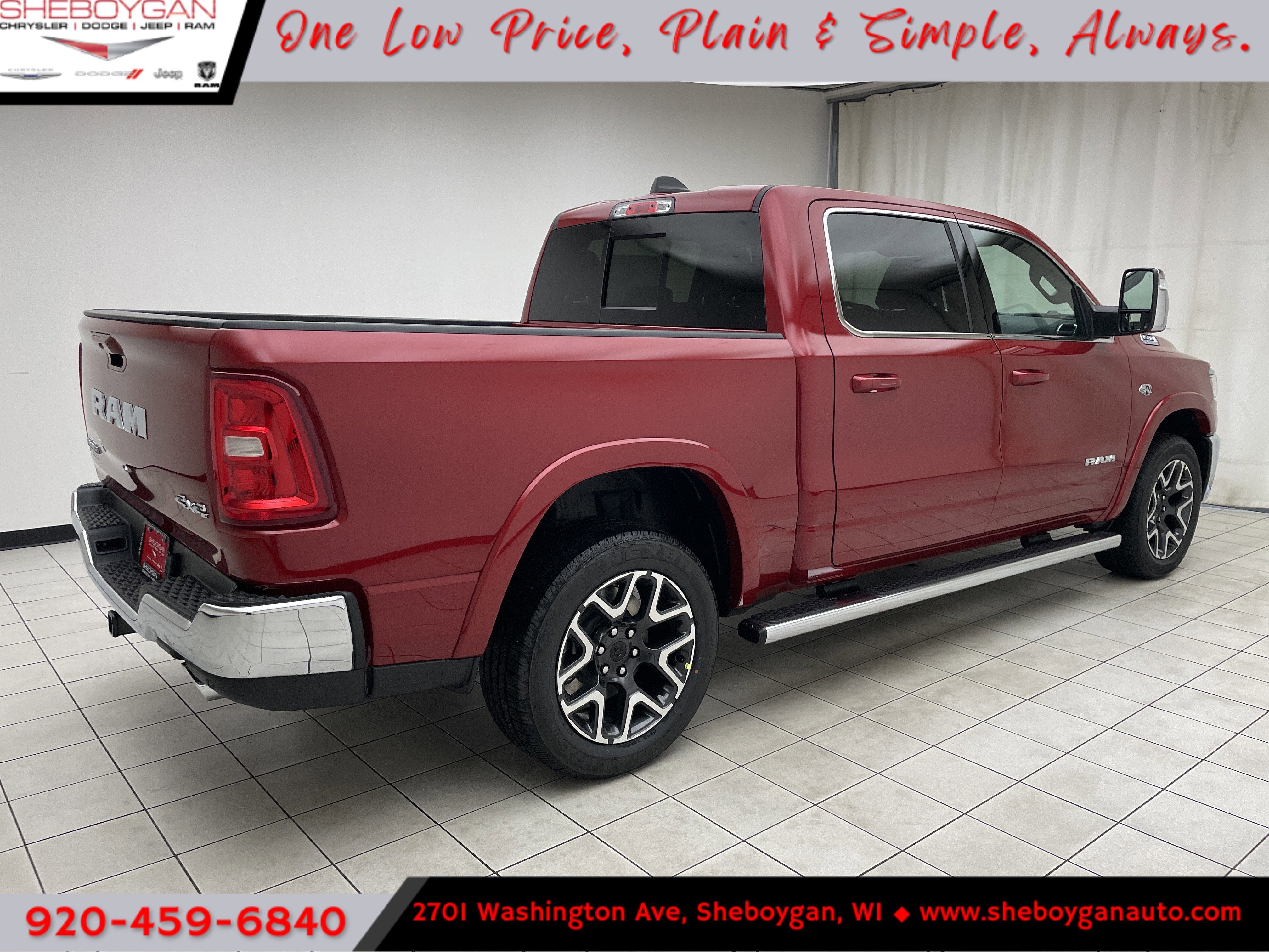 2026 RAM Ram 1500 RAM 1500 LARAMIE CREW CAB 4X4 5'7' BOX