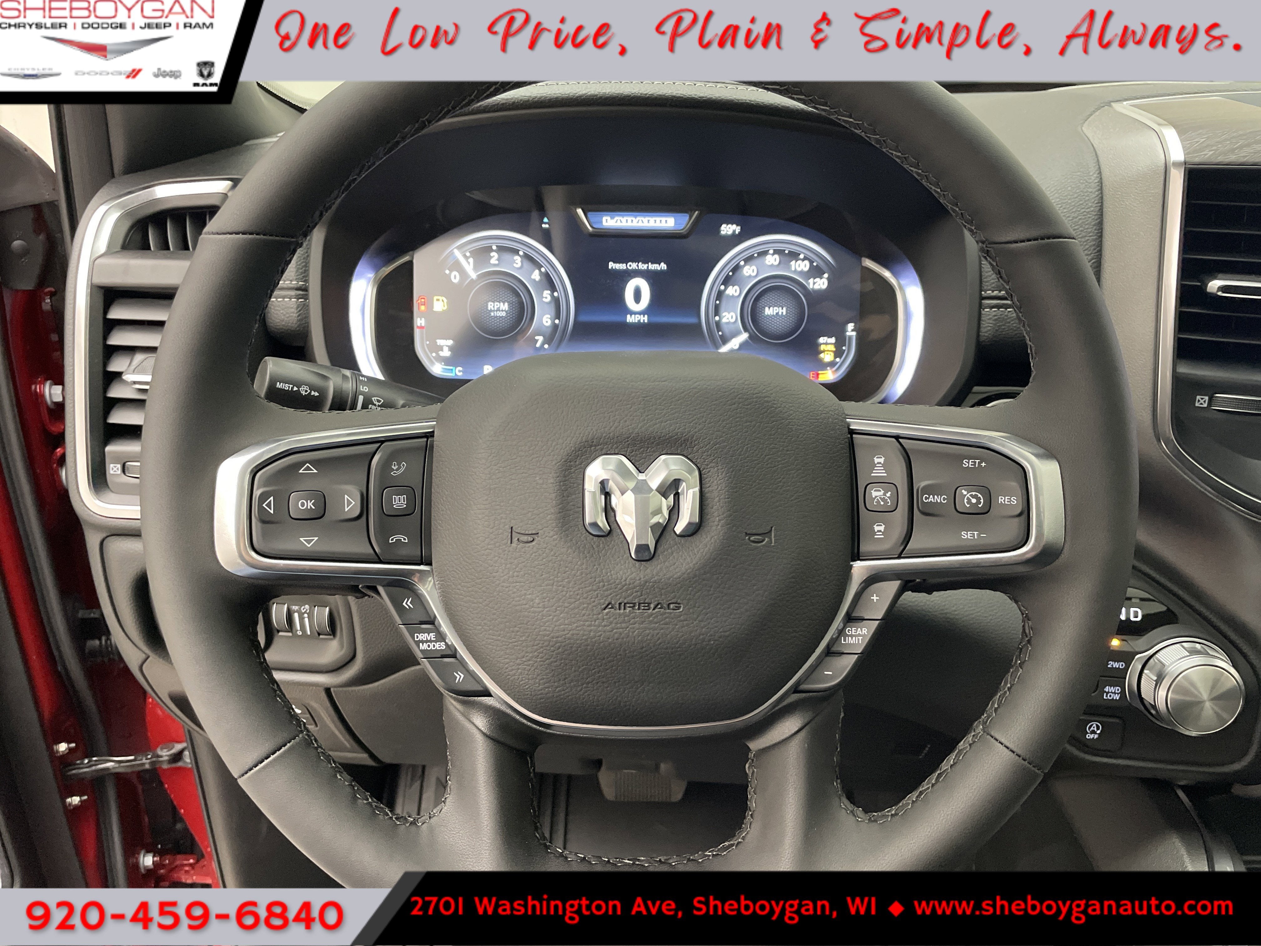 2026 RAM Ram 1500 RAM 1500 LARAMIE CREW CAB 4X4 5'7' BOX