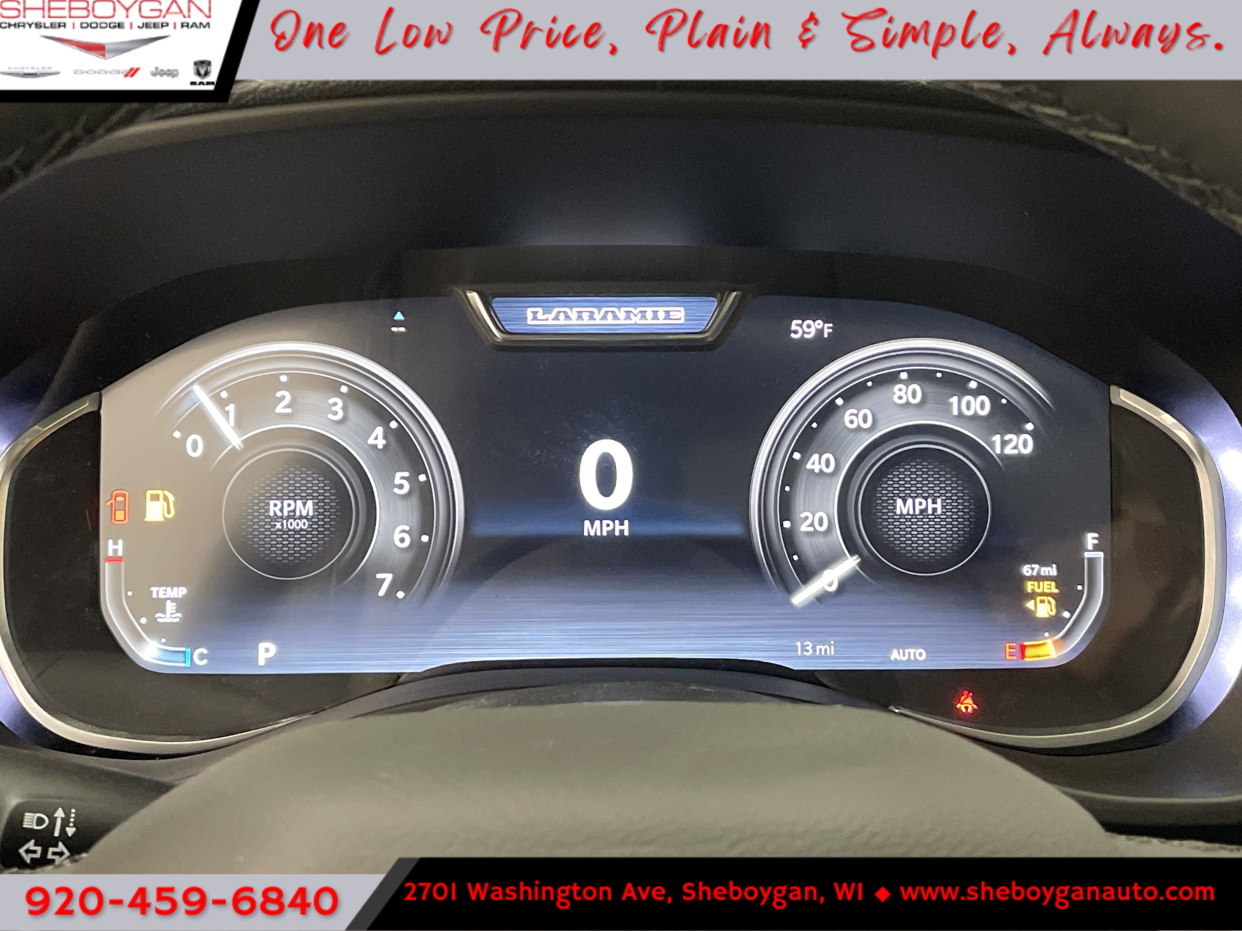 2026 RAM Ram 1500 RAM 1500 LARAMIE CREW CAB 4X4 5'7' BOX