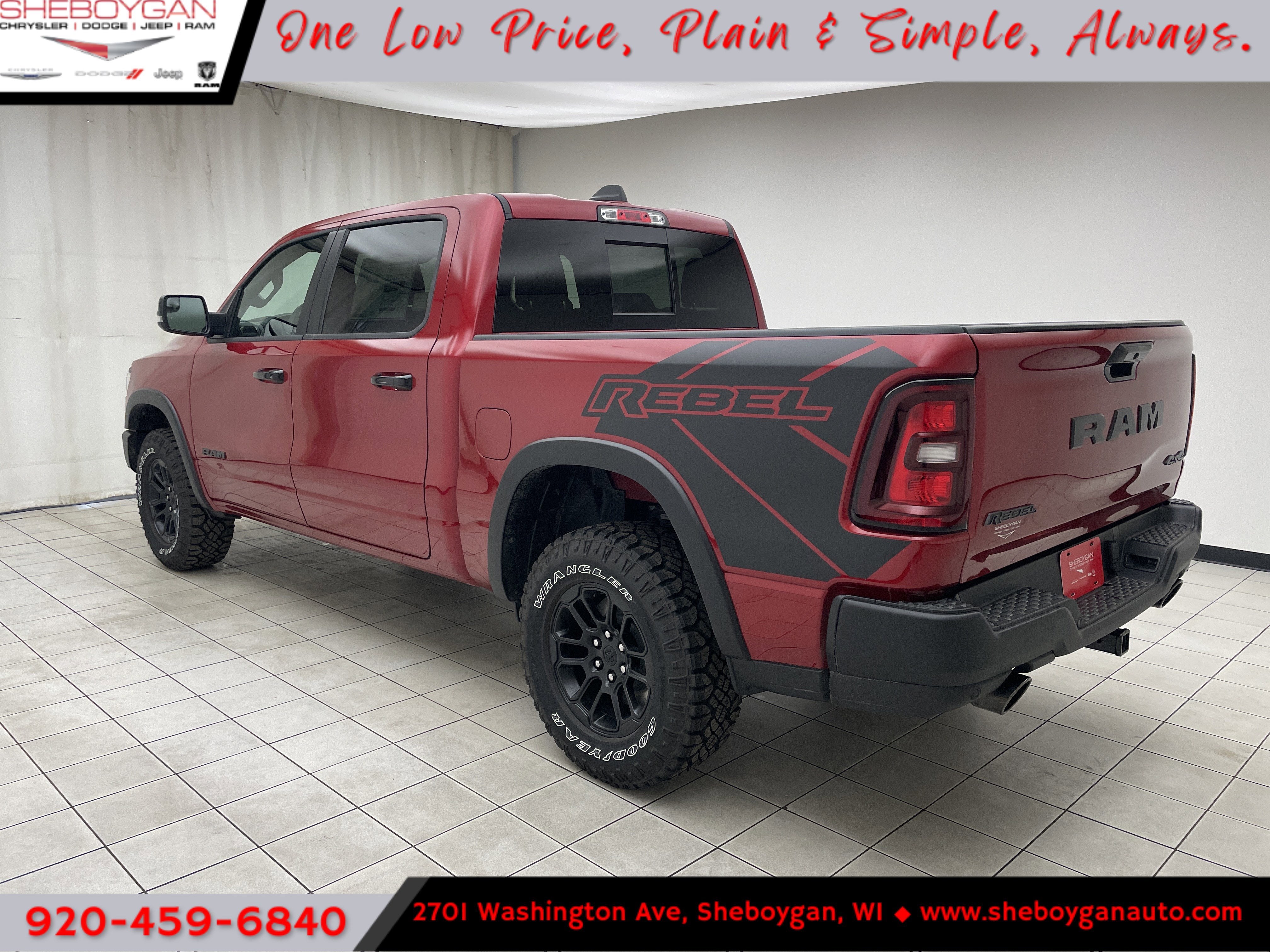 2026 RAM Ram 1500 RAM 1500 REBEL CREW CAB 4X4 5'7' BOX