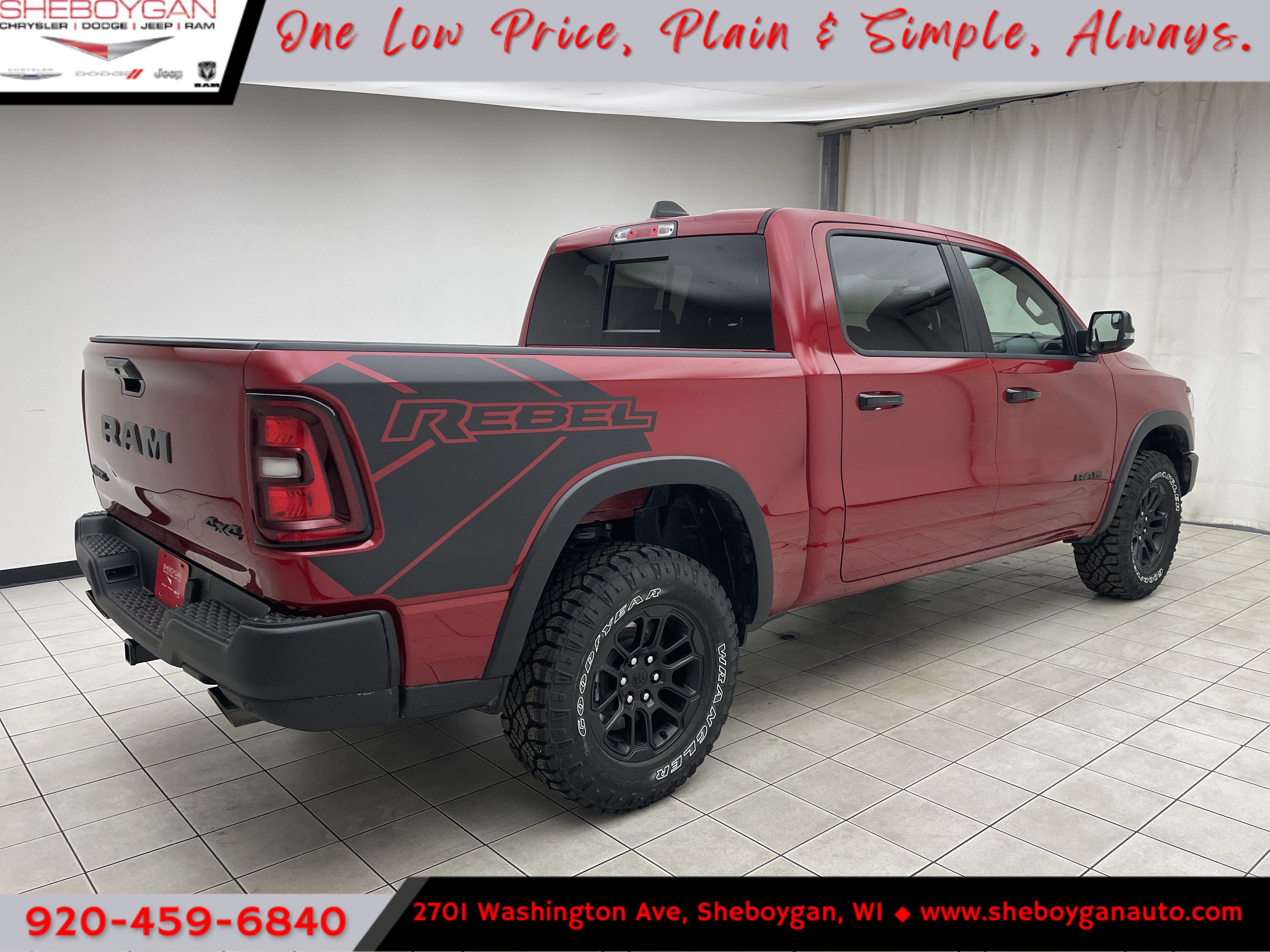 2026 RAM Ram 1500 RAM 1500 REBEL CREW CAB 4X4 5'7' BOX