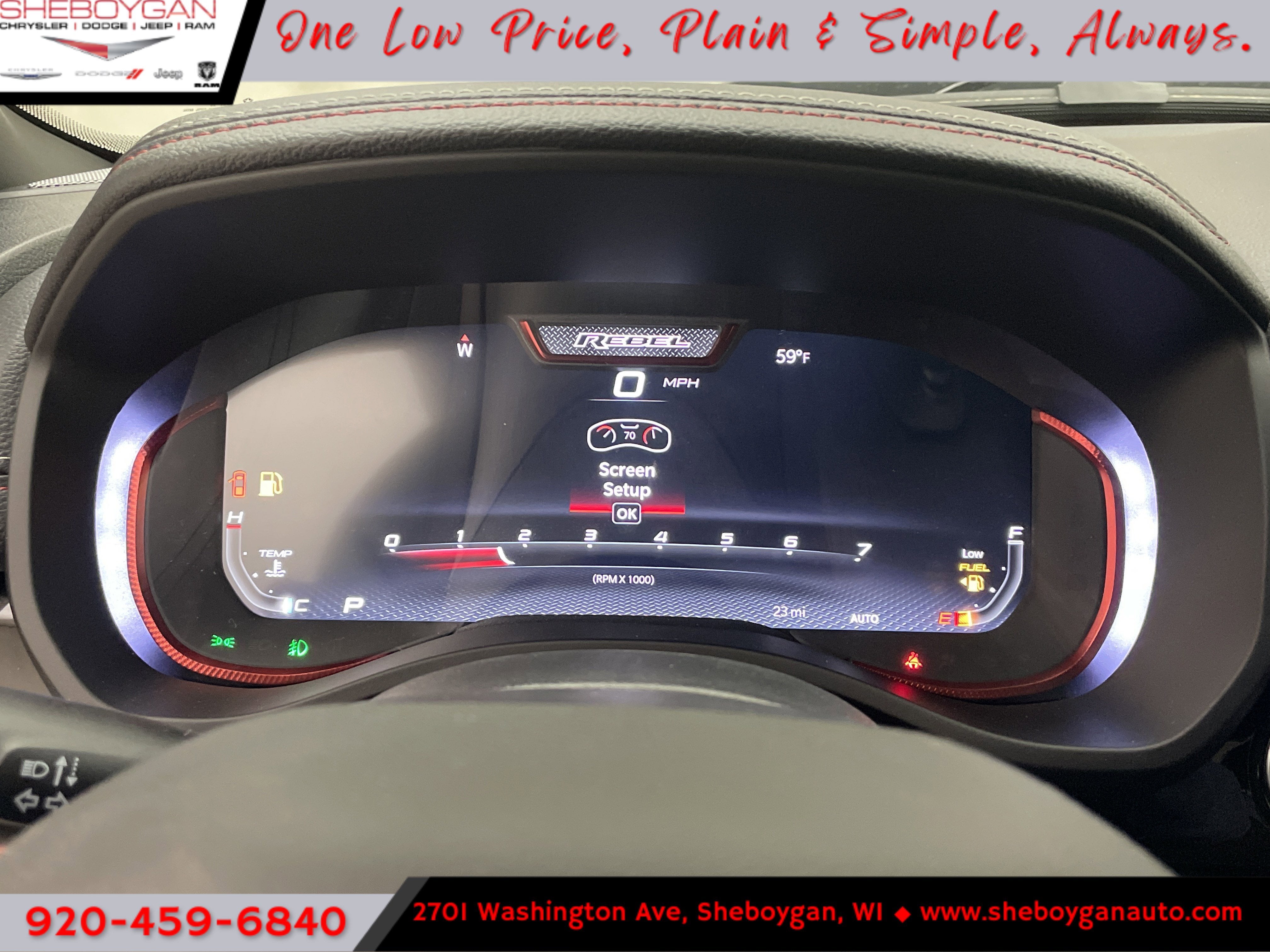 2026 RAM Ram 1500 RAM 1500 REBEL CREW CAB 4X4 5'7' BOX