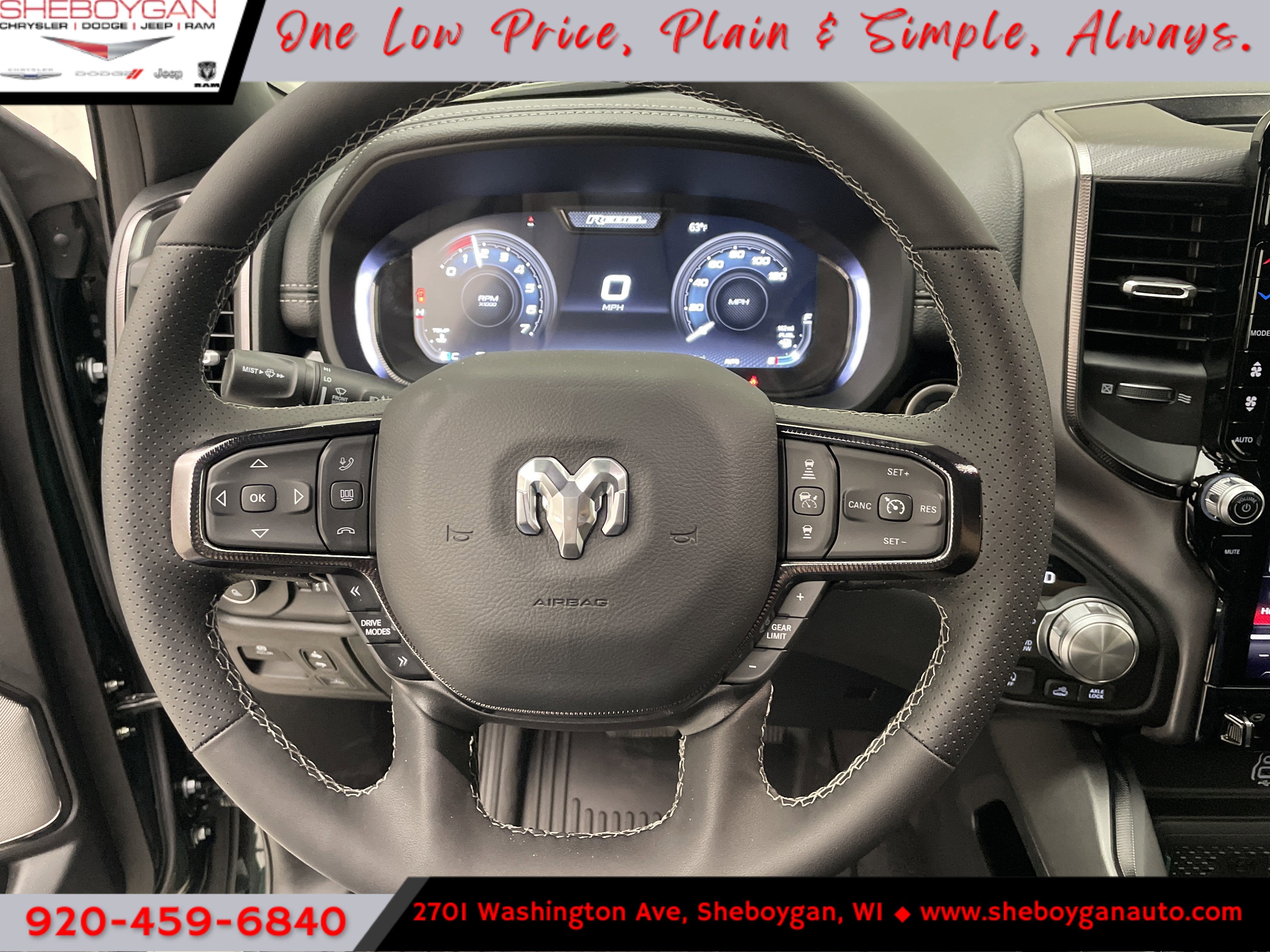 2026 RAM Ram 1500 RAM 1500 REBEL CREW CAB 4X4 5'7' BOX