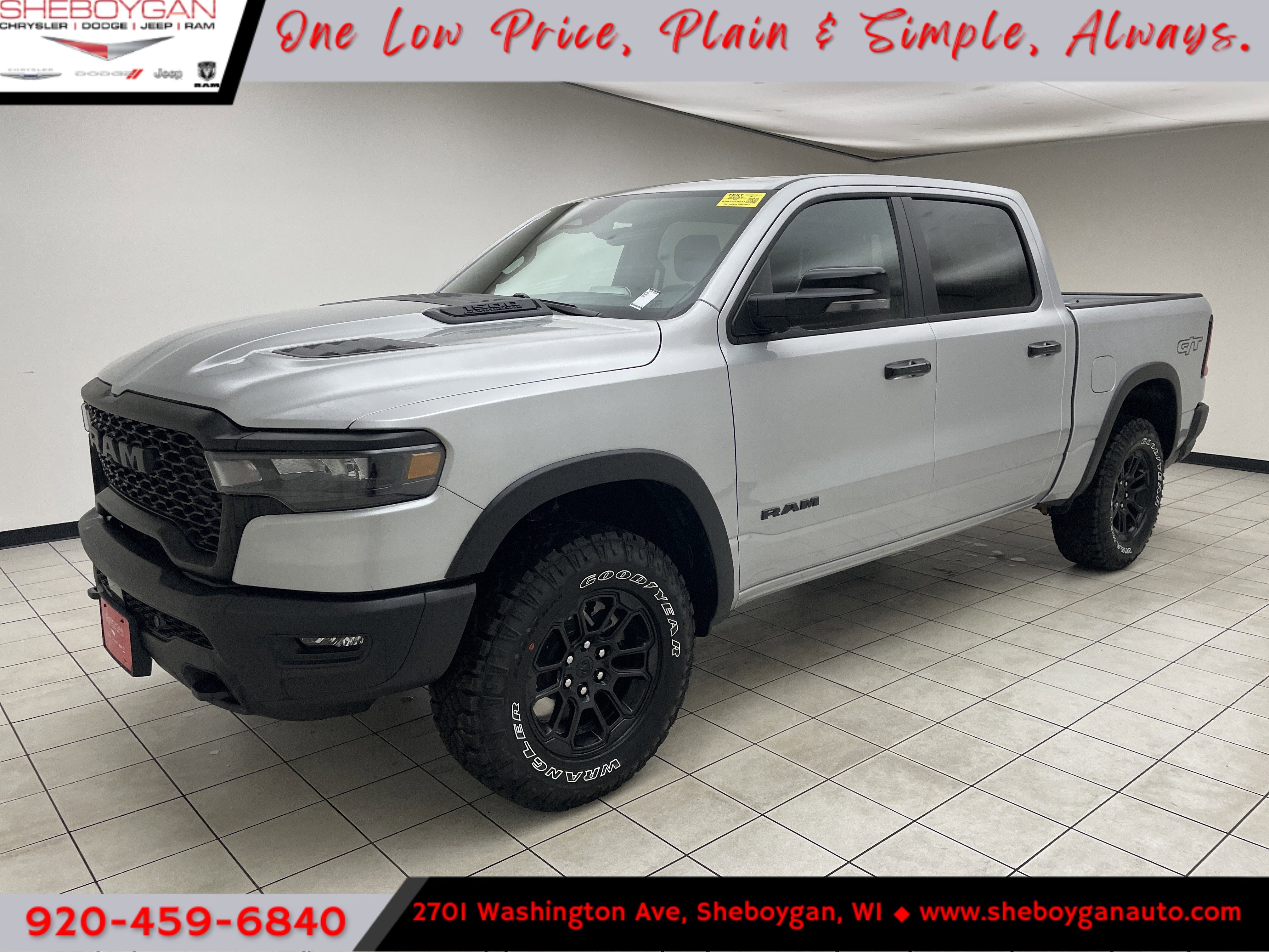 2026 RAM Ram 1500 RAM 1500 REBEL CREW CAB 4X4 5'7' BOX