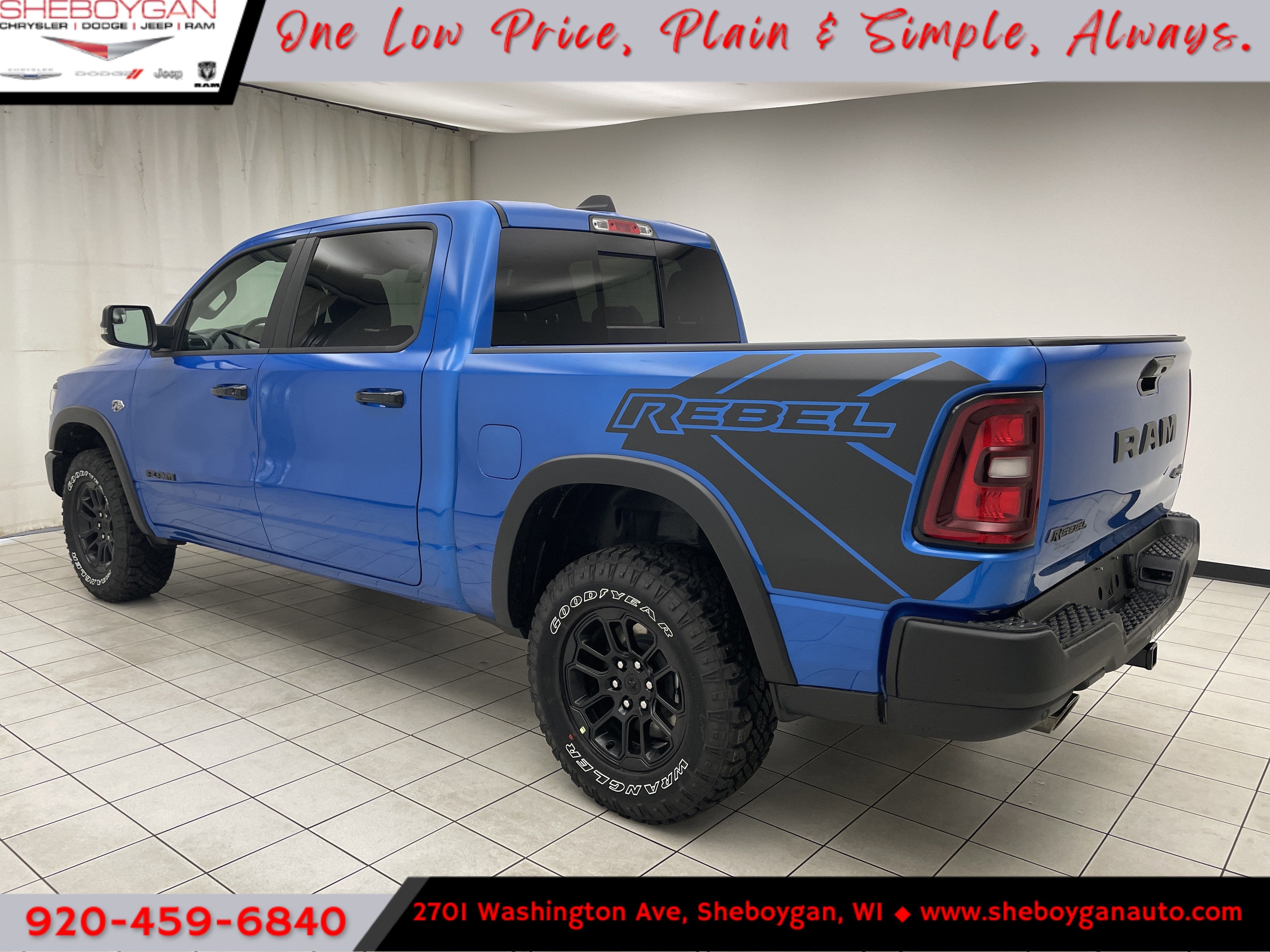 2026 RAM Ram 1500 RAM 1500 REBEL CREW CAB 4X4 5'7' BOX