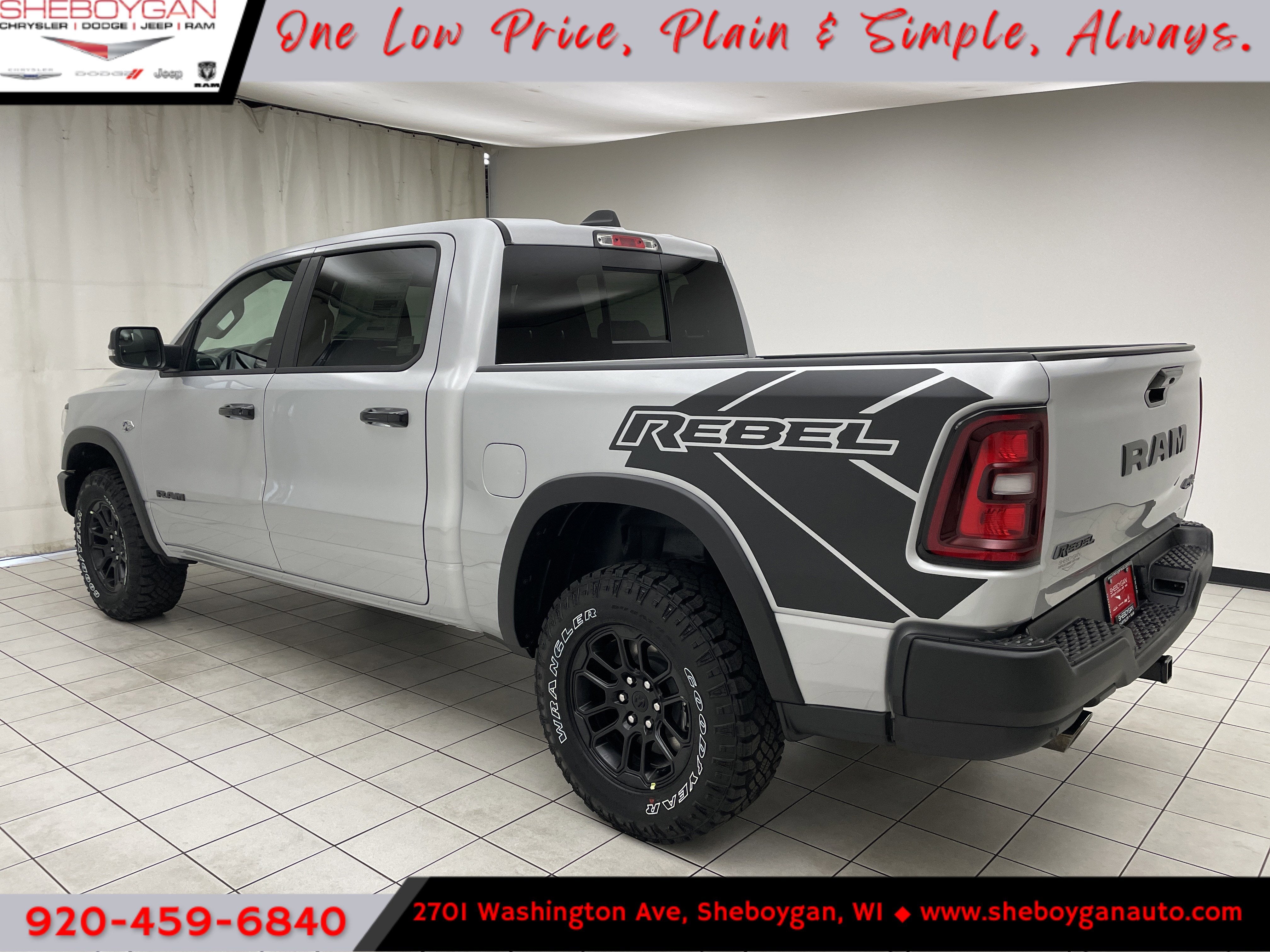 2026 RAM Ram 1500 RAM 1500 REBEL CREW CAB 4X4 5'7' BOX