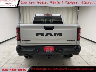 2026 RAM Ram 1500 RAM 1500 REBEL CREW CAB 4X4 5'7' BOX