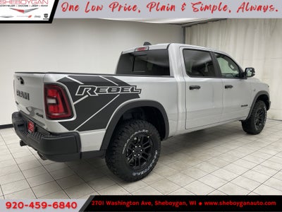 2026 RAM Ram 1500 RAM 1500 REBEL CREW CAB 4X4 5'7' BOX