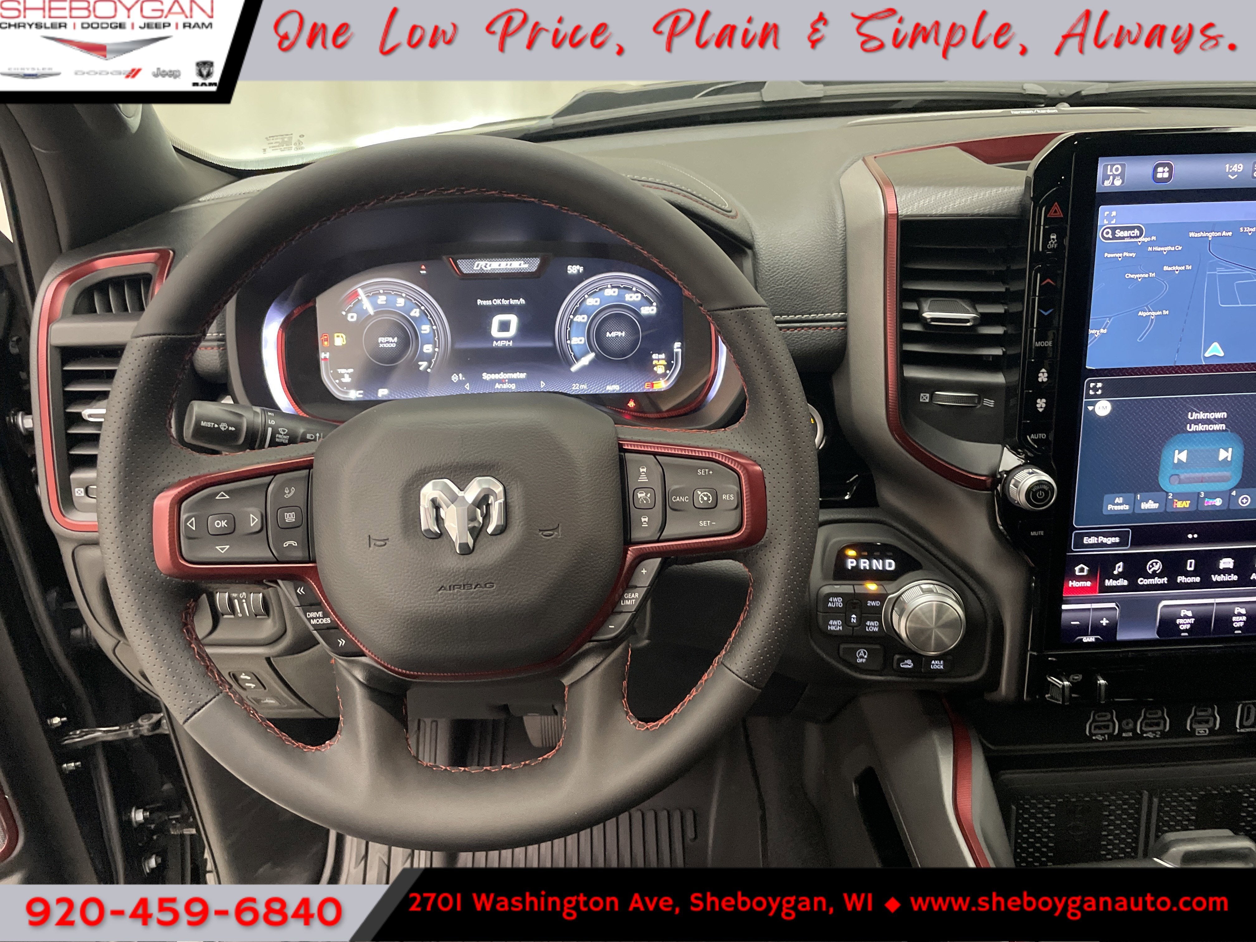 2026 RAM Ram 1500 RAM 1500 REBEL CREW CAB 4X4 5'7' BOX