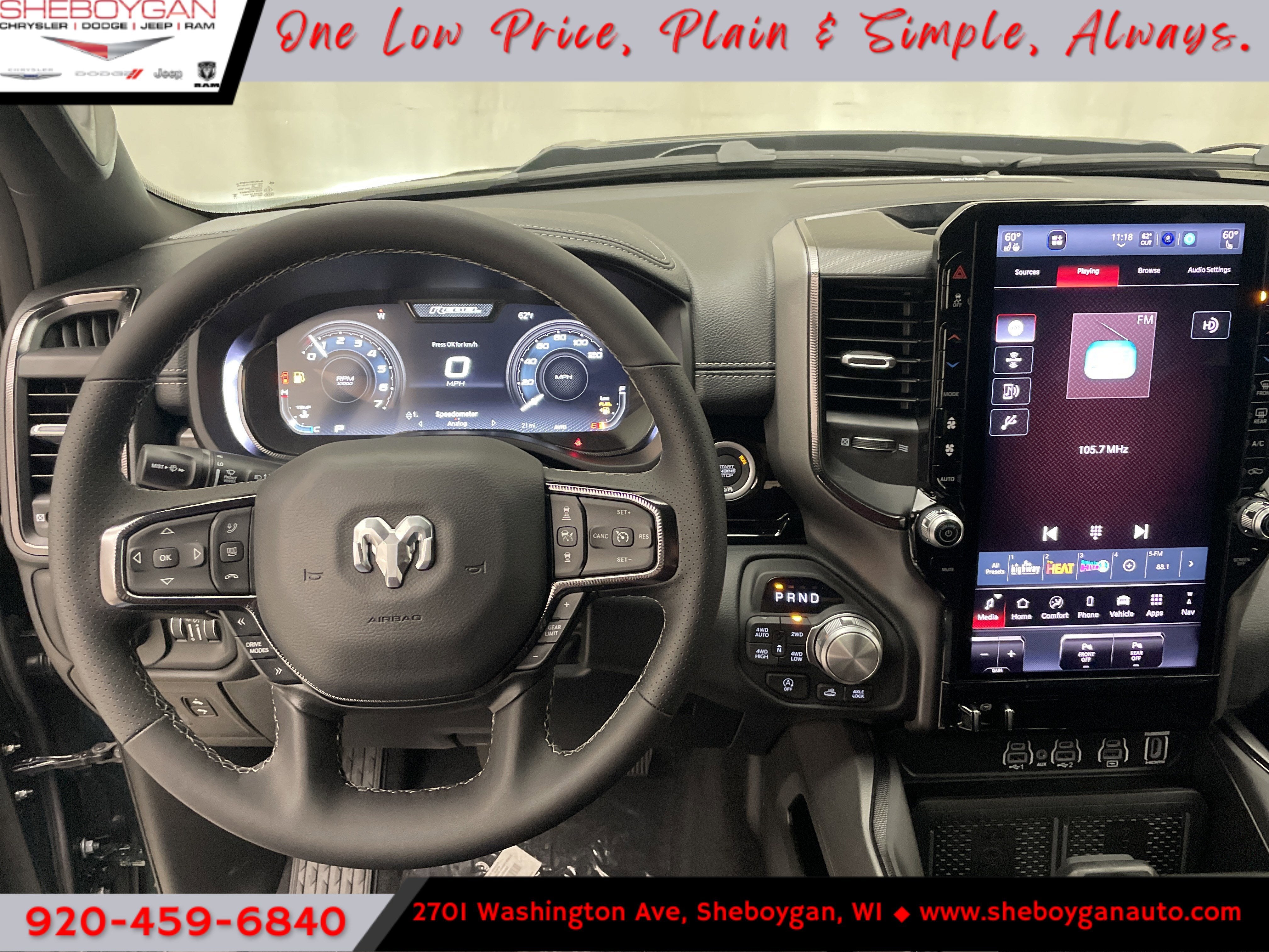 2026 RAM Ram 1500 RAM 1500 REBEL CREW CAB 4X4 5'7' BOX