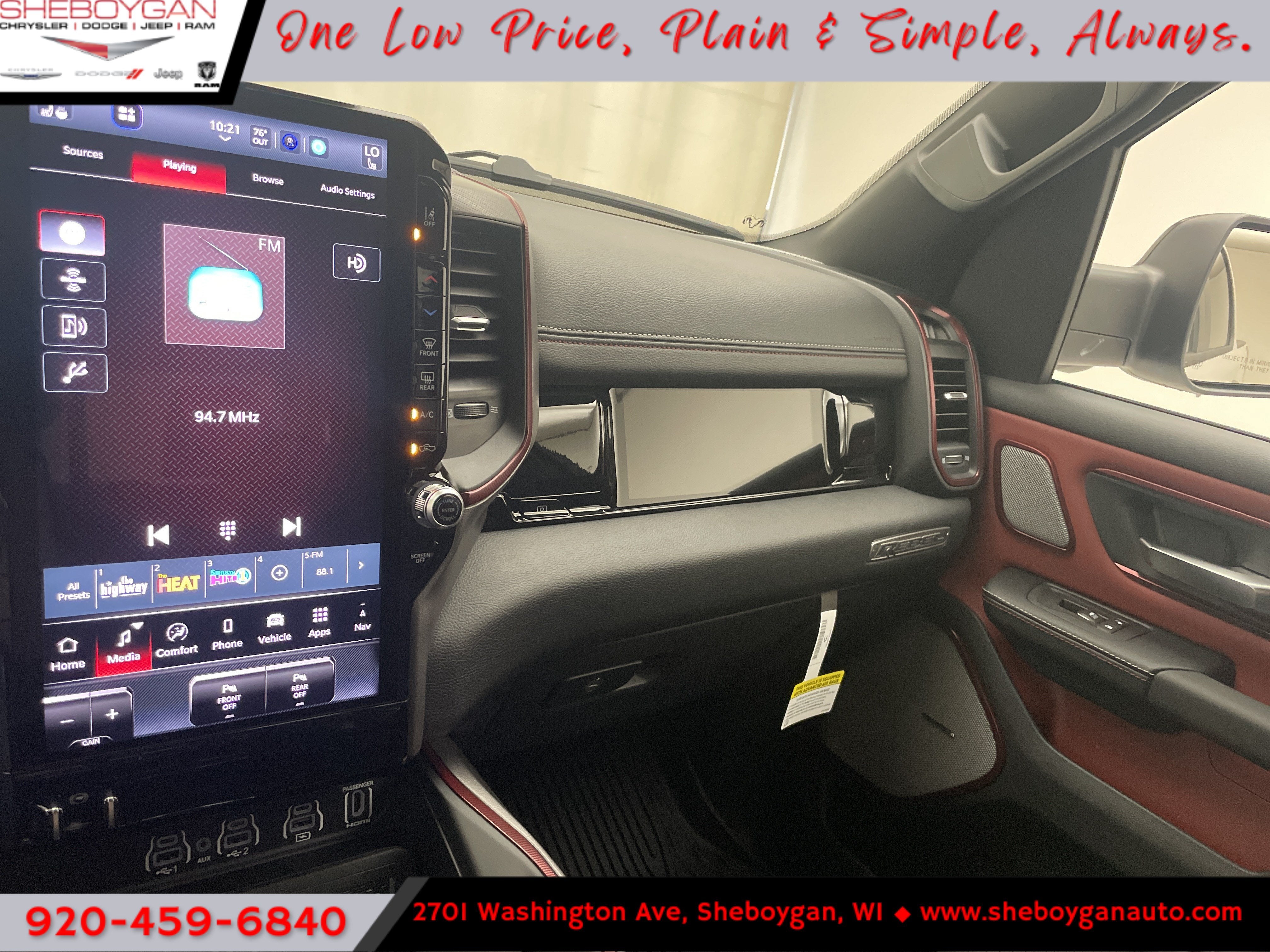 2026 RAM Ram 1500 RAM 1500 REBEL CREW CAB 4X4 5'7' BOX