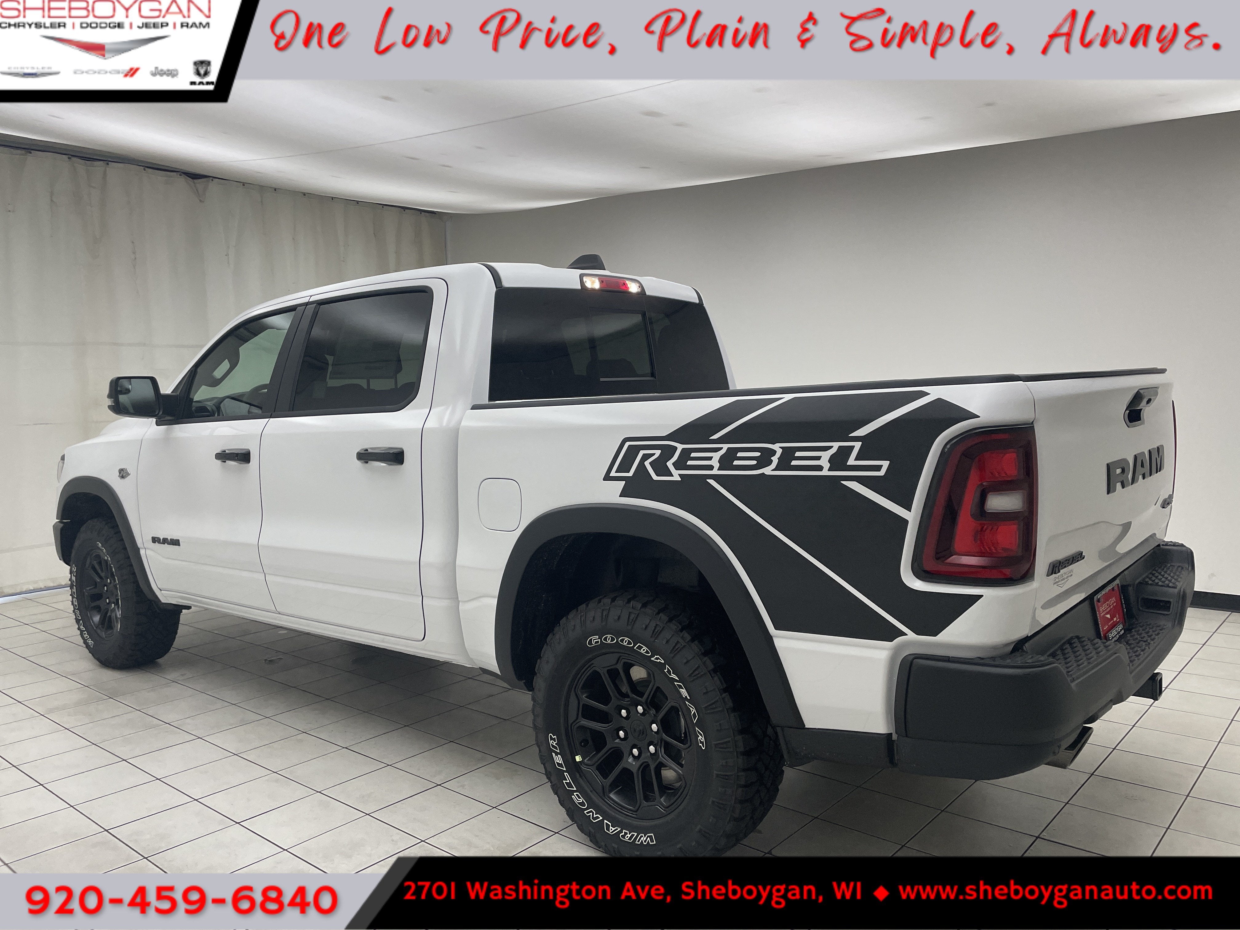 2026 RAM Ram 1500 RAM 1500 REBEL CREW CAB 4X4 5'7' BOX