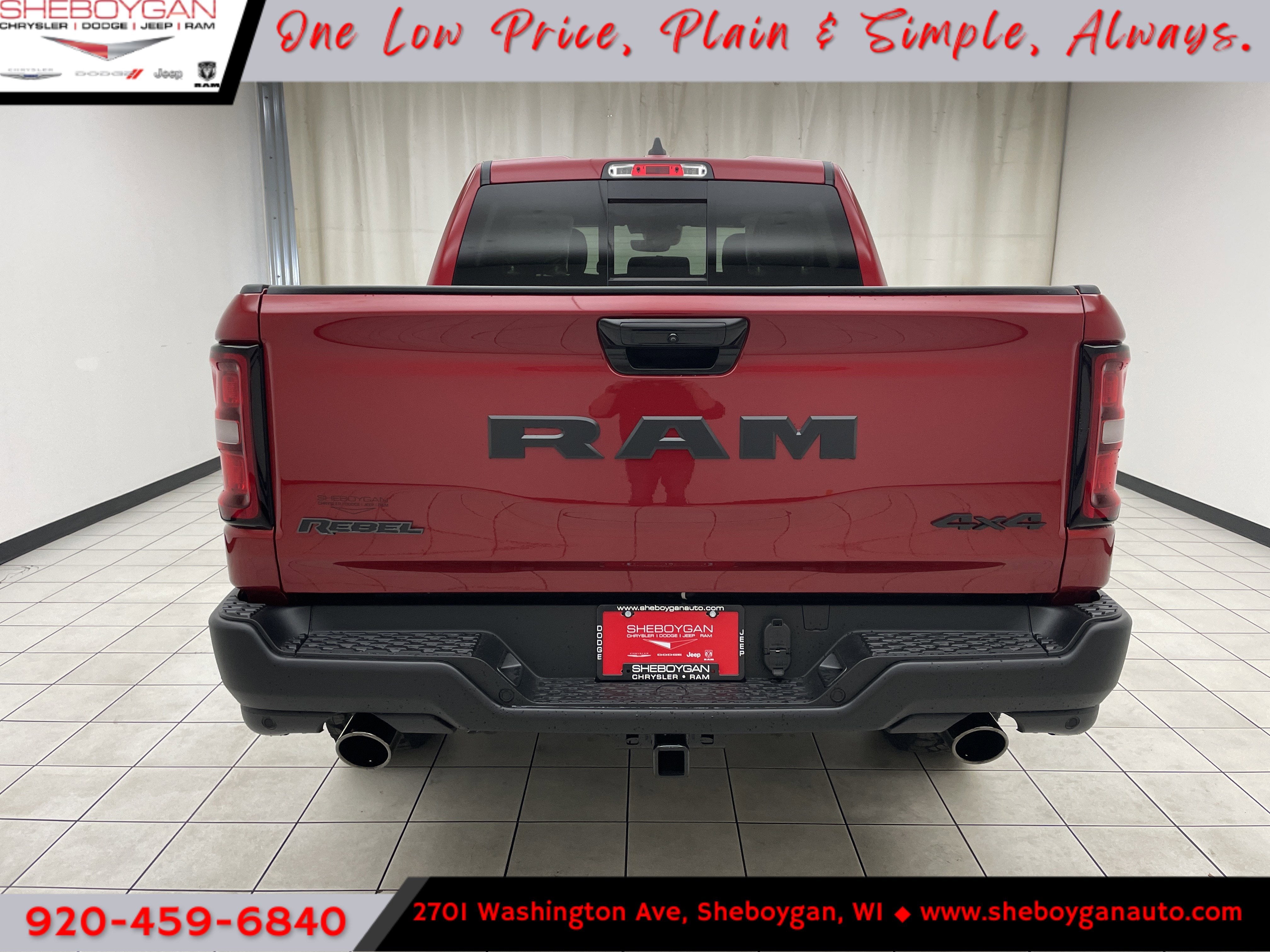 2026 RAM Ram 1500 RAM 1500 REBEL CREW CAB 4X4 5'7' BOX