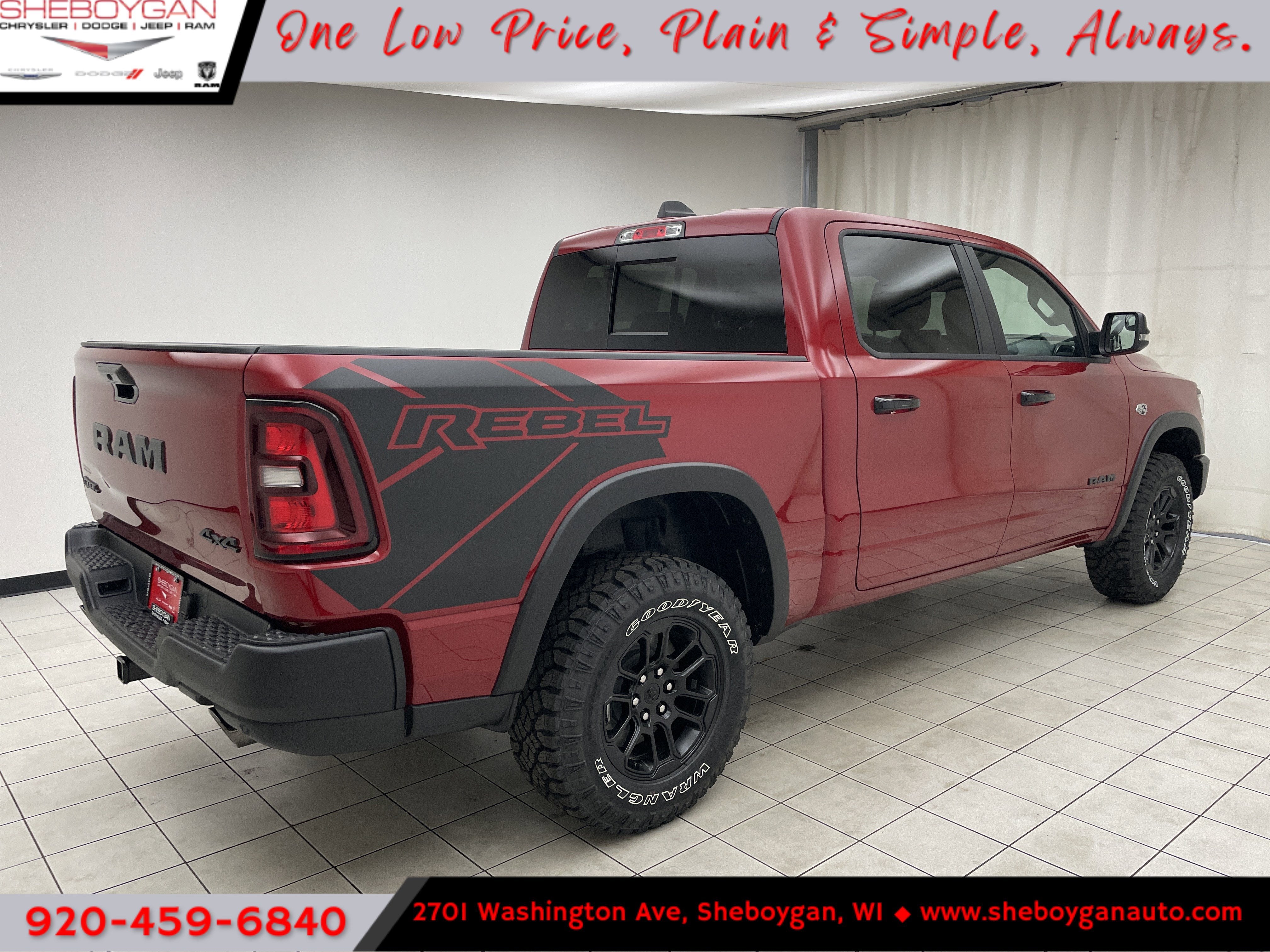 2026 RAM Ram 1500 RAM 1500 REBEL CREW CAB 4X4 5'7' BOX