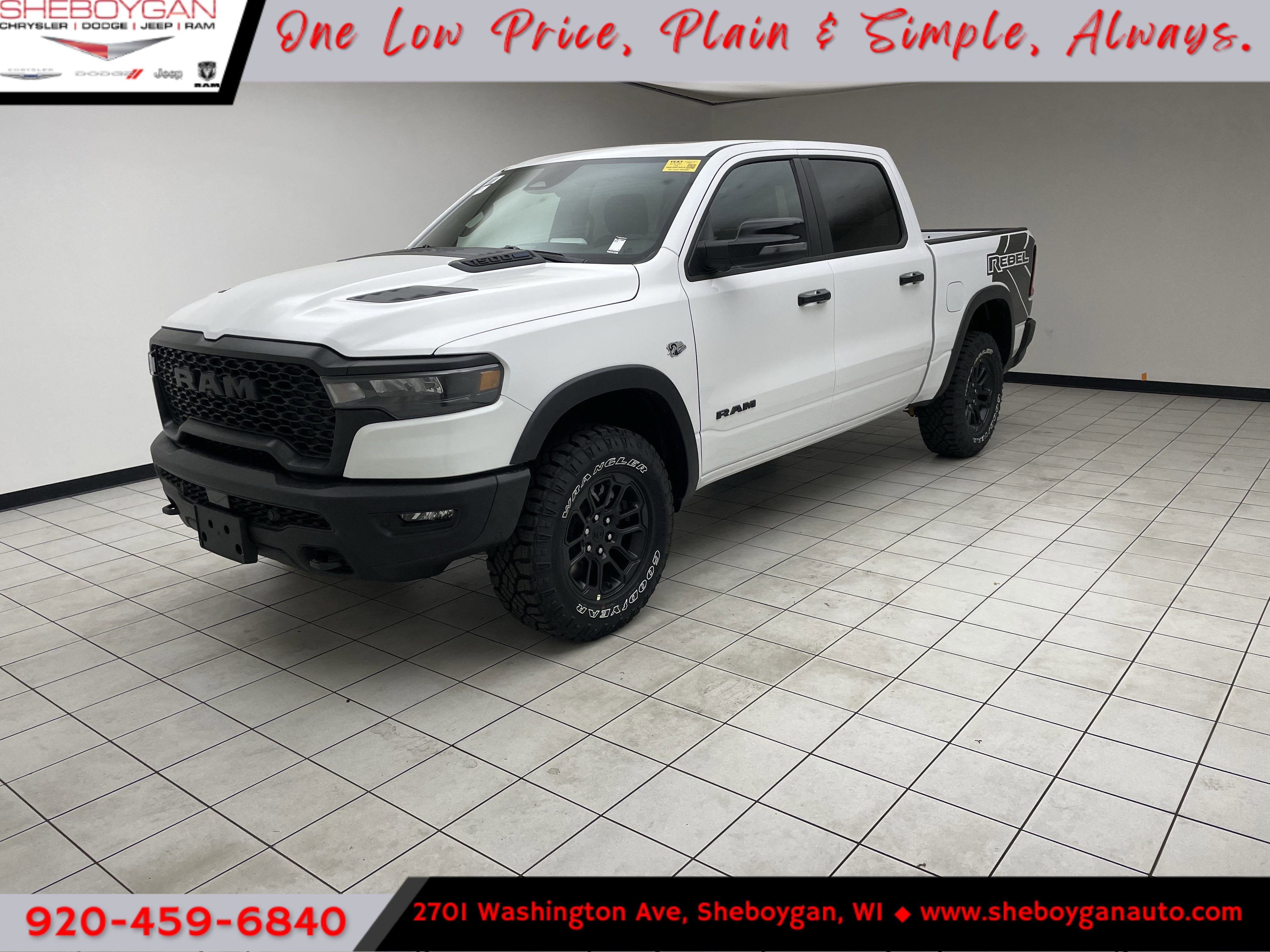 2026 RAM Ram 1500 RAM 1500 REBEL CREW CAB 4X4 5'7' BOX