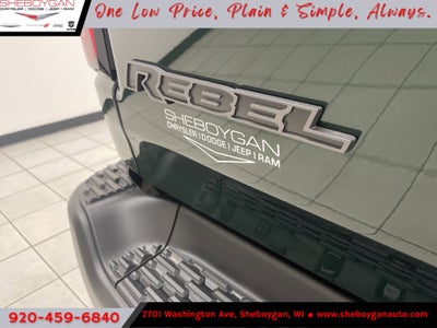2026 RAM Ram 1500 RAM 1500 REBEL CREW CAB 4X4 5'7' BOX