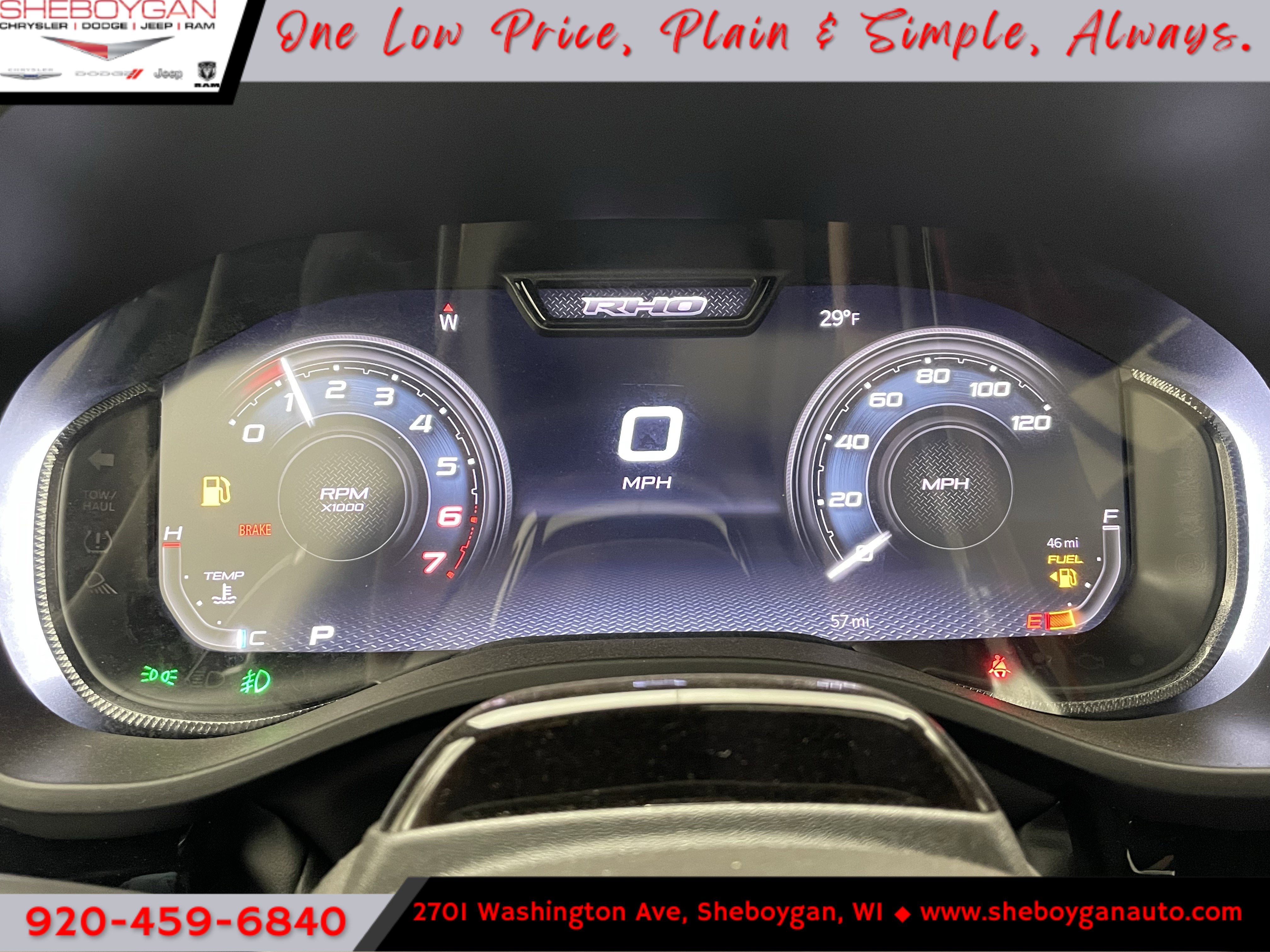 2025 RAM Ram 1500 RAM 1500 RHO CREW CAB 4X4 5'7' BOX