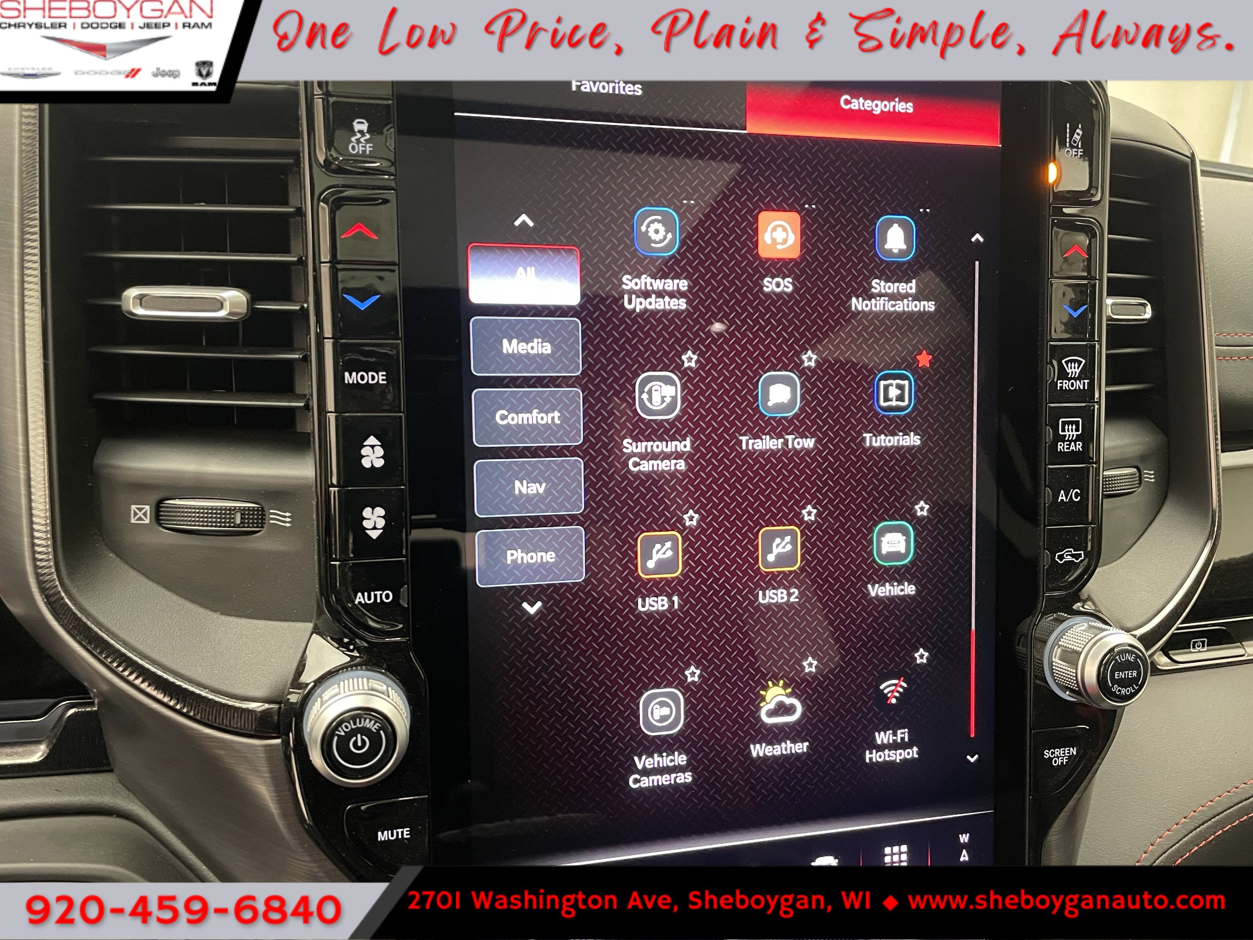 2025 RAM Ram 1500 RAM 1500 RHO CREW CAB 4X4 5'7' BOX