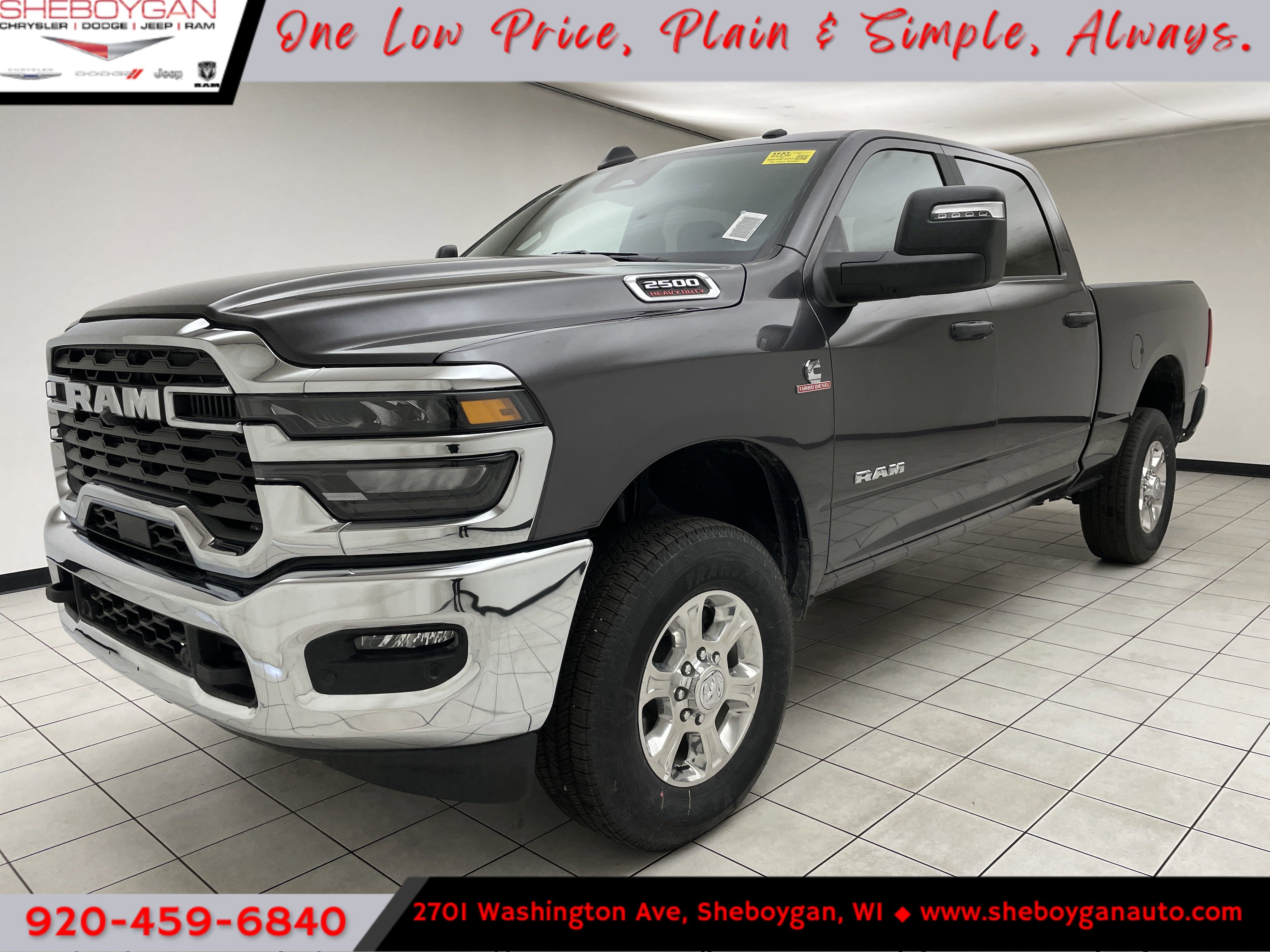 2025 RAM 2500 BIG HORN CREW CAB 4X4 6'4' BOX
