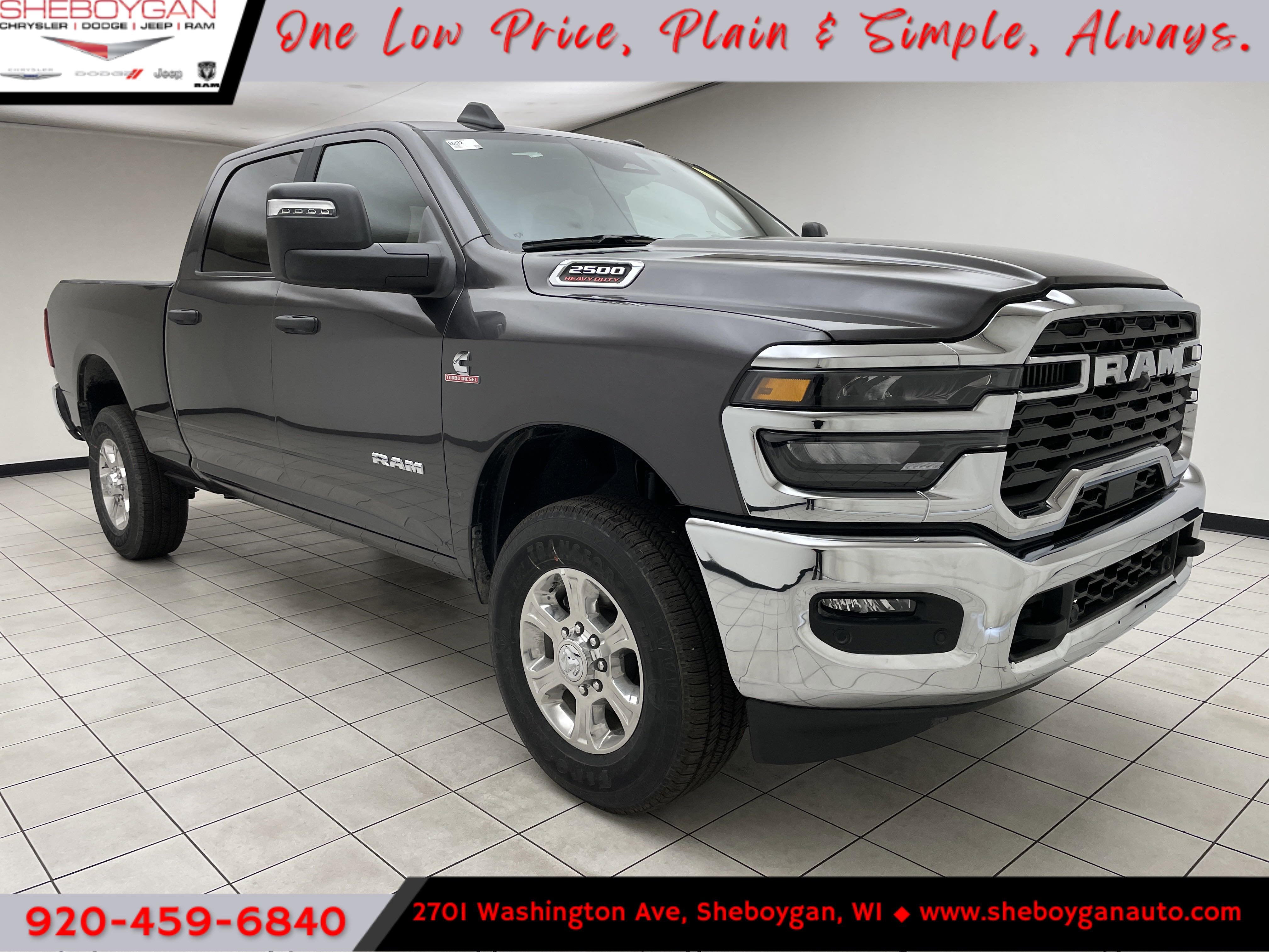 2025 RAM Ram 2500 RAM 2500 BIG HORN CREW CAB 4X4 6'4' BOX