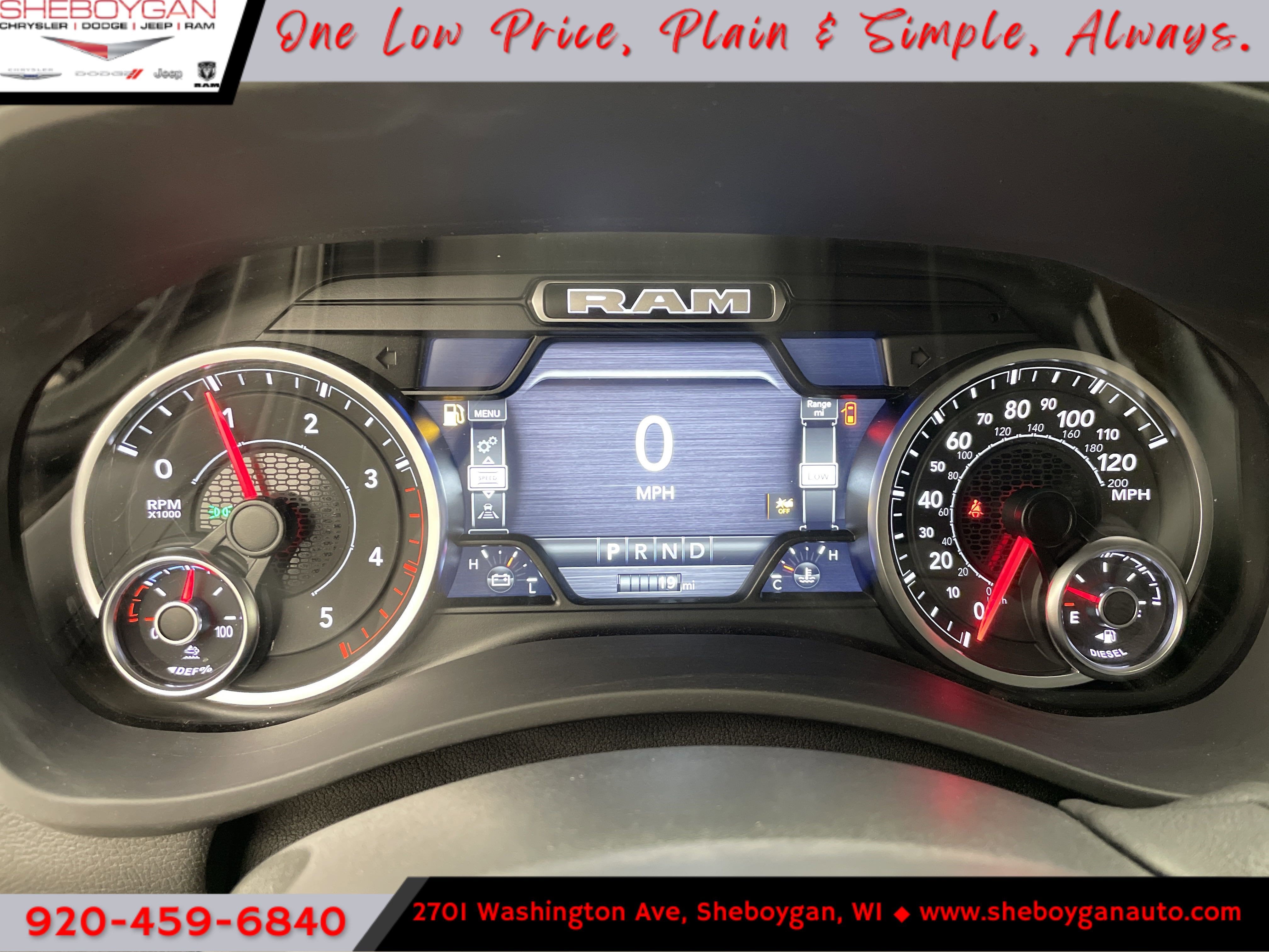 2025 RAM Ram 2500 RAM 2500 BIG HORN CREW CAB 4X4 6'4' BOX