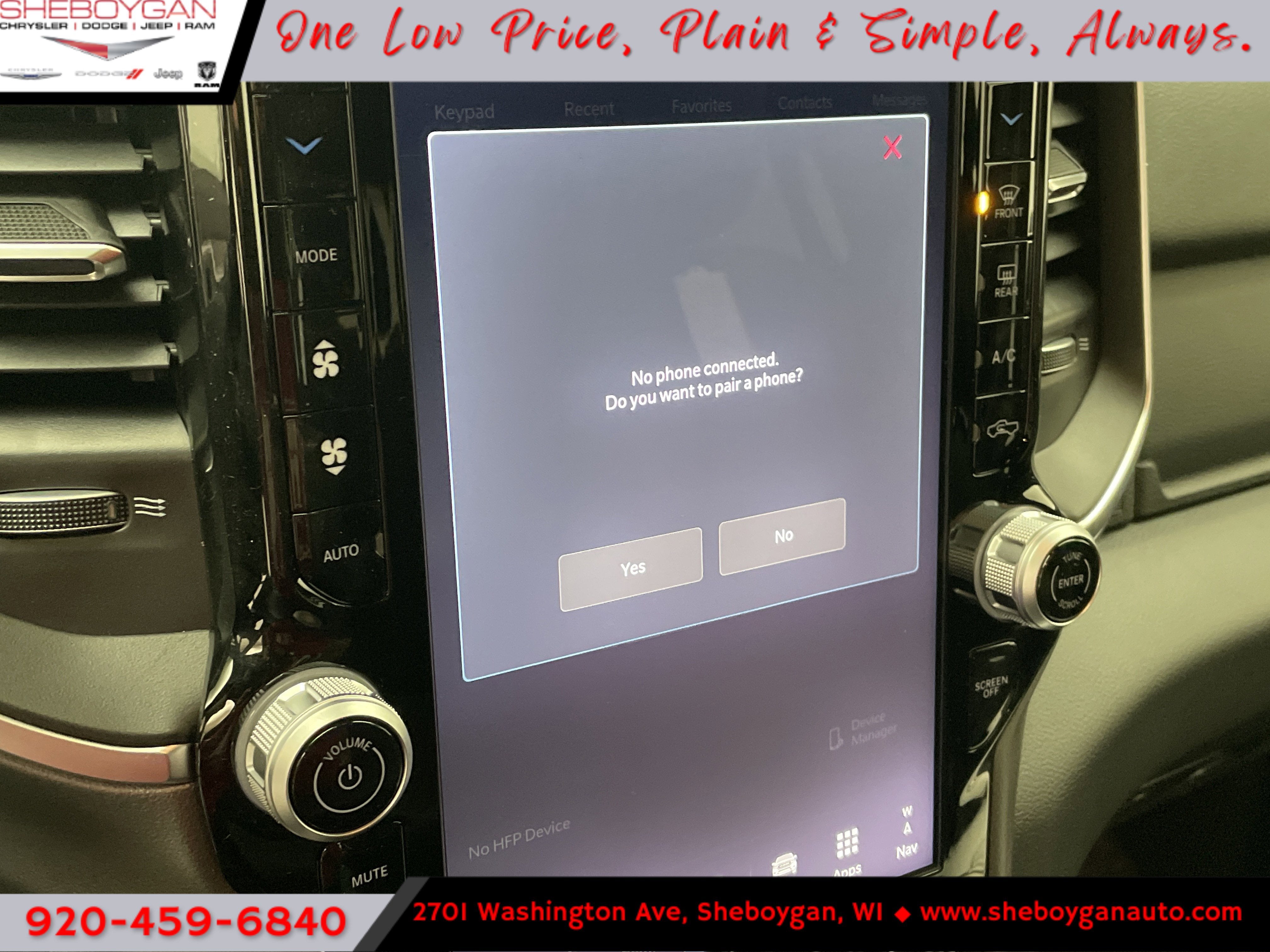 2026 RAM Ram 2500 RAM 2500 BIG HORN CREW CAB 4X4 6'4' BOX