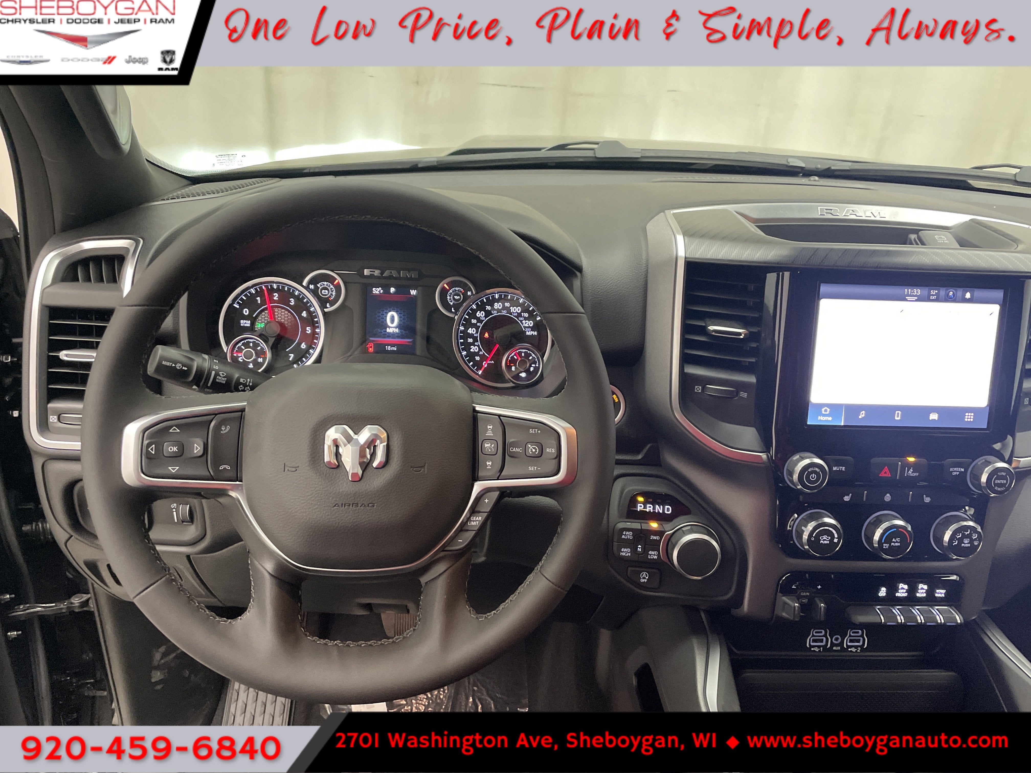 2026 RAM Ram 1500 RAM 1500 BIG HORN CREW CAB 4X4 5'7' BOX