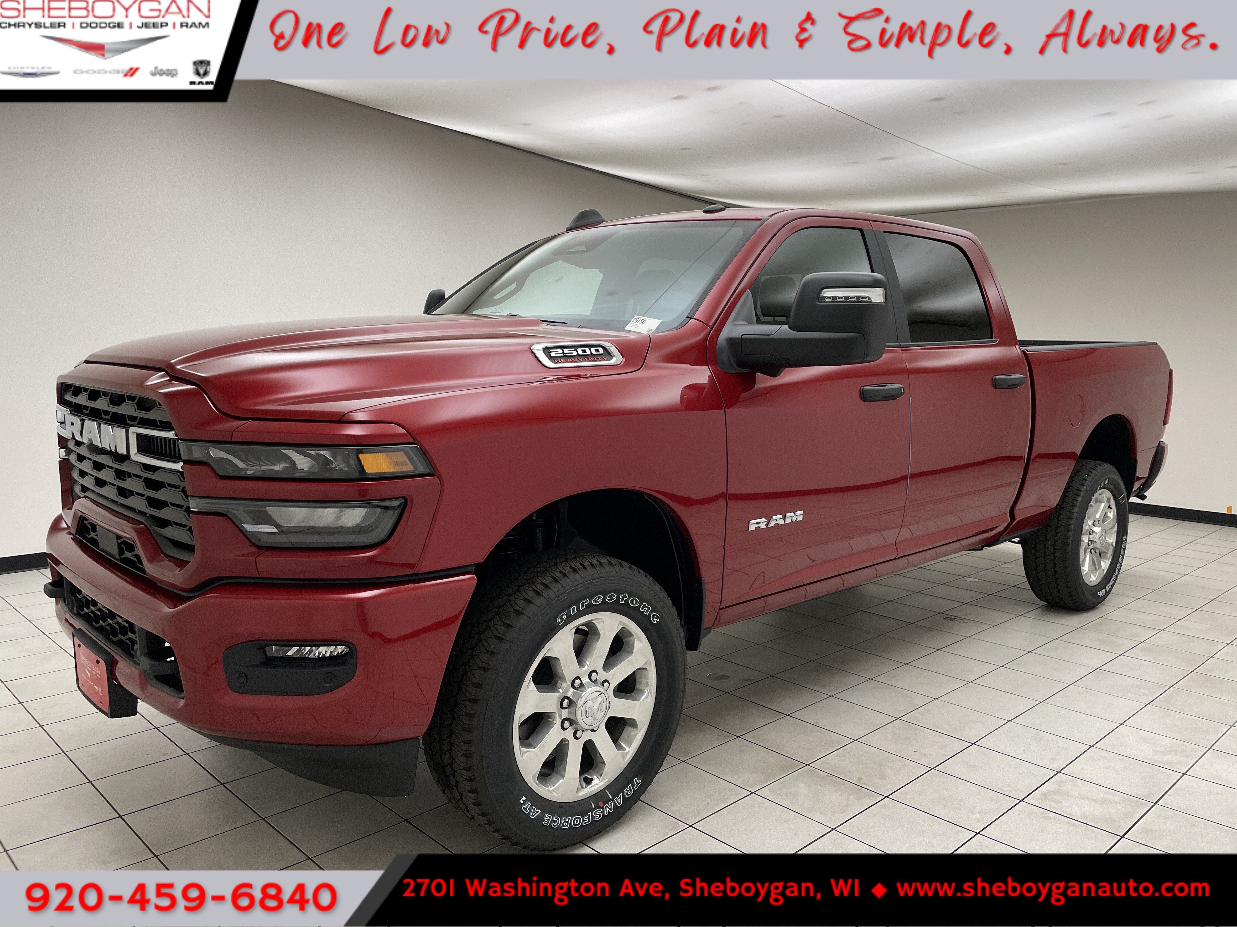 2026 RAM 2500 RAM 2500 BIG HORN CREW CAB 4X4 6'4' BOX