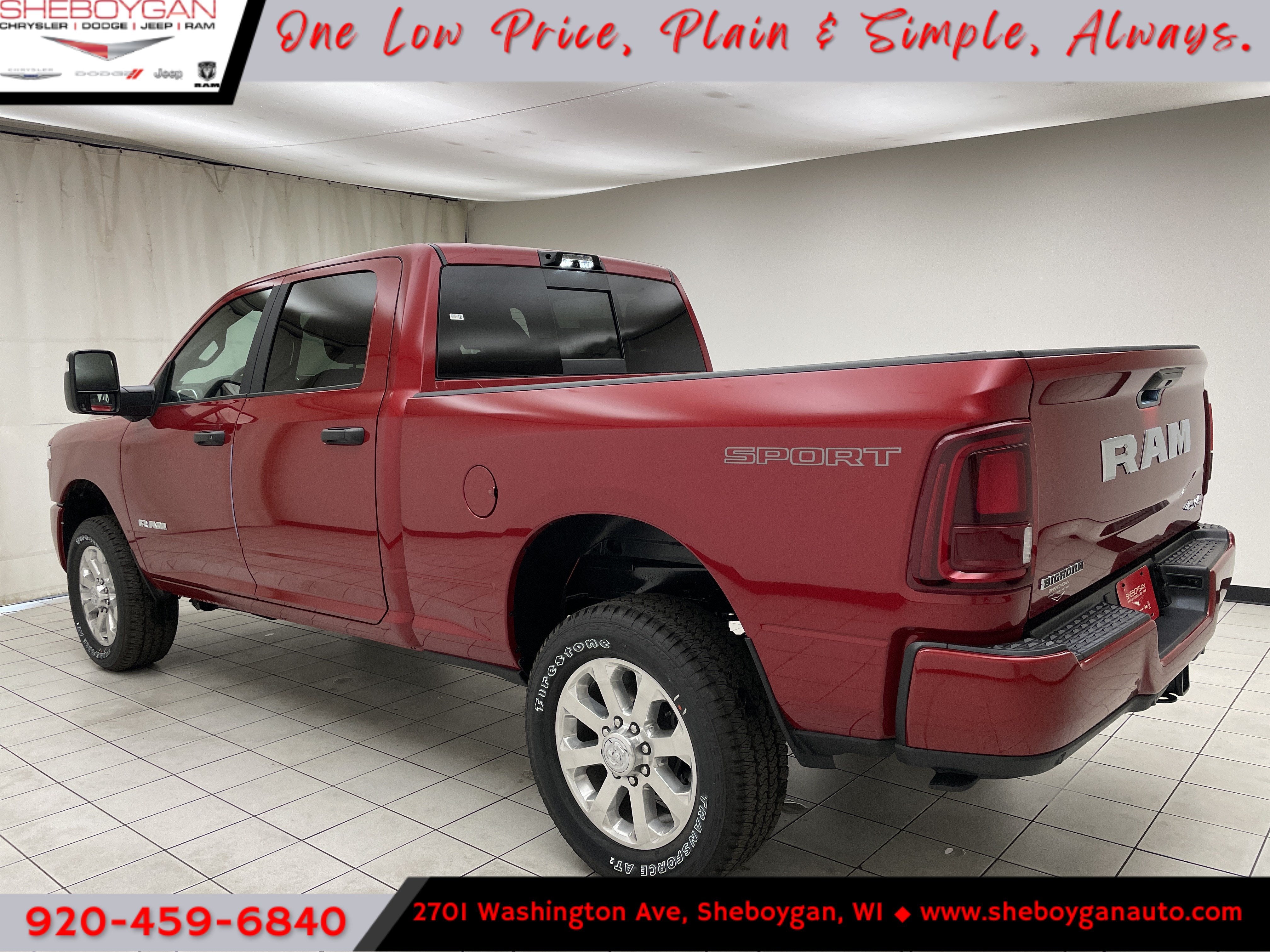 2026 RAM 2500 RAM 2500 BIG HORN CREW CAB 4X4 6'4' BOX