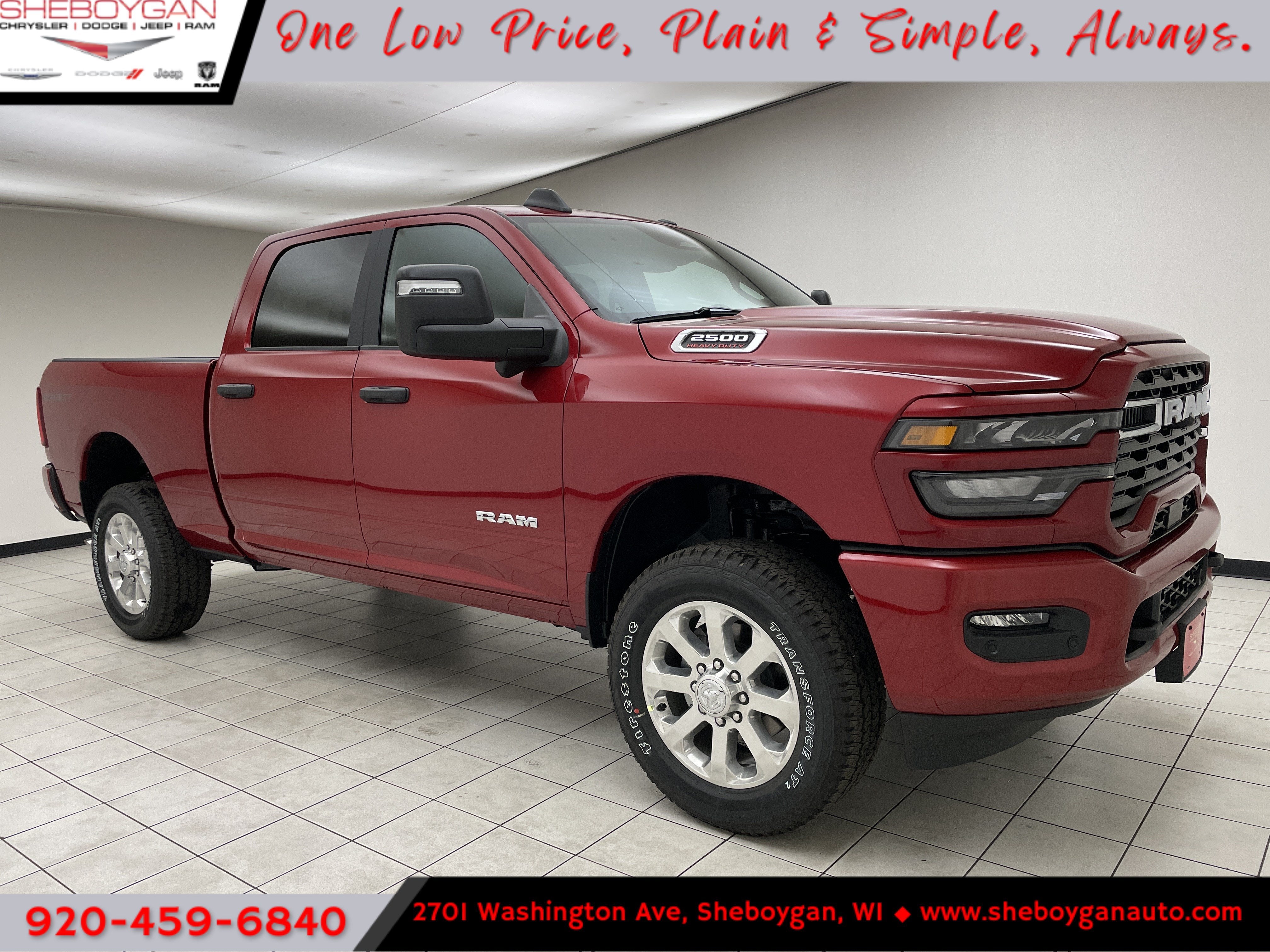 2026 RAM 2500 RAM 2500 BIG HORN CREW CAB 4X4 6'4' BOX